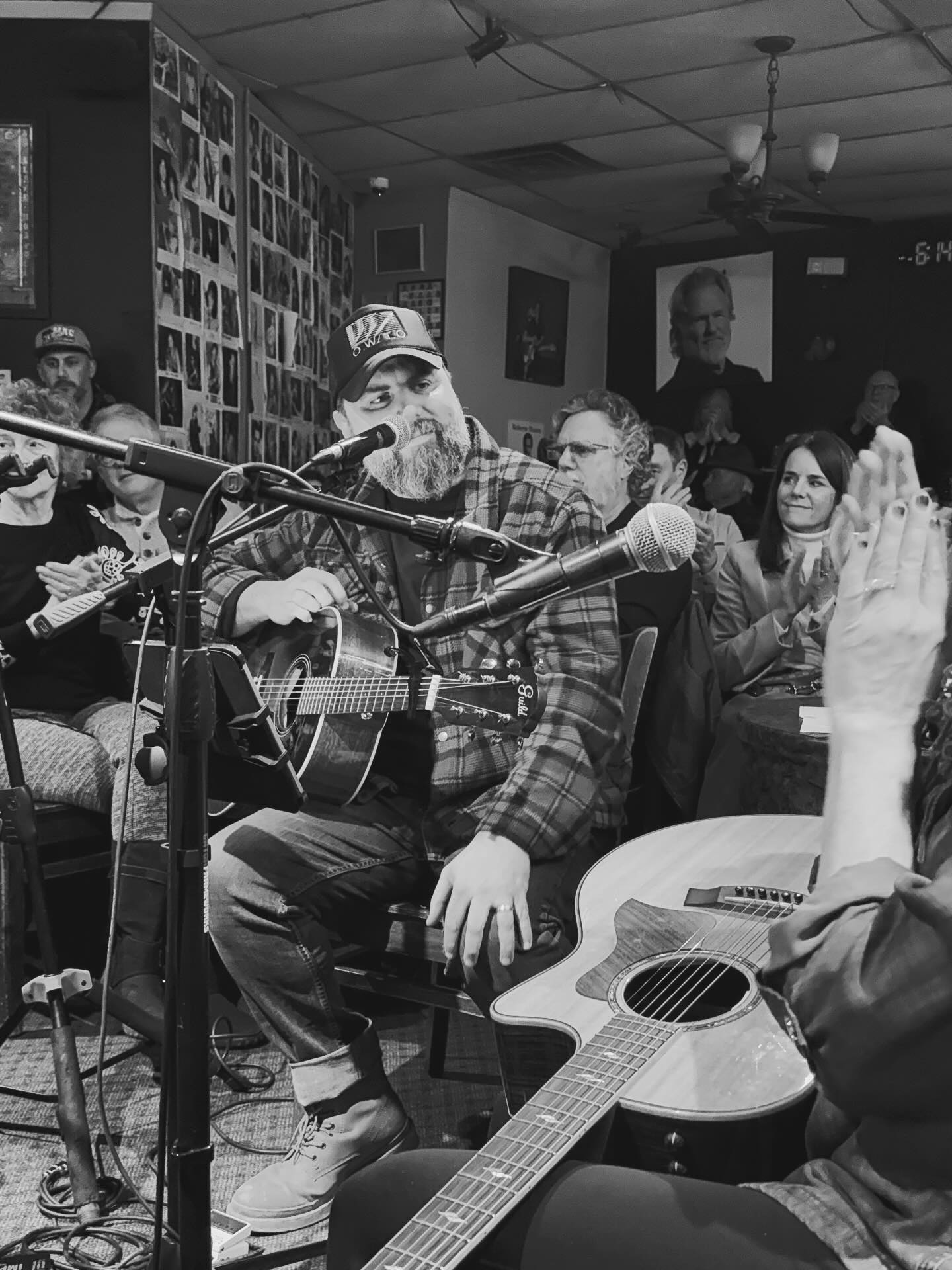 Not sure how to put into words how special of a night it was on Friday. Grateful for the opportunity and invite to play the @bluebirdcafetn with @robharrismusic @gordonkennedymusic & @kpbjersey. What an electric room! And to have my family and friends there to support was the best thing ever. Truly honored to share some songs I’ve been a part of writing over the last few years in such an iconic venue.