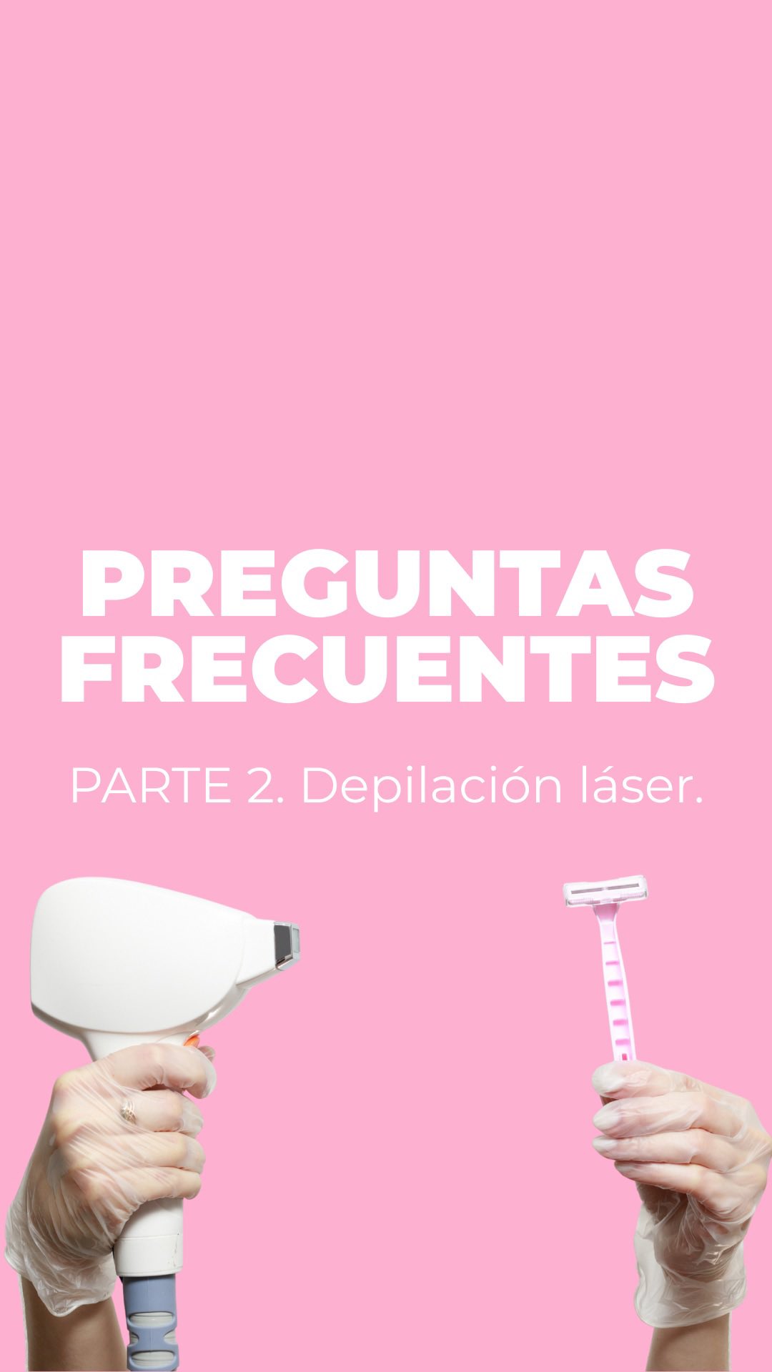¿Tienes alguna duda sobre la depilación láser?🌸
Escríbenos y te la resolvemos, somos expertas en la depilación definitiva.
#salamanca #belleza #depilacionlaser #láser #depilacion