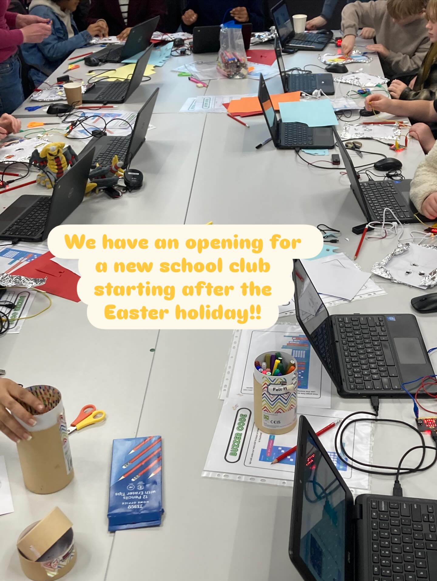 We have an opening for a new school partner in Rutland, Leicestershire, Lincolnshire and Peterborough! After the Easter break we will be able to take on a new after and/or lunchtime school club. Do get in touch if you would like to run a Young Innovators Club in your school, we take care of all bookings, payments, and equipment - all we need is Wifi and a projector. #younginnovatorsclub #codingskills #stemeducation