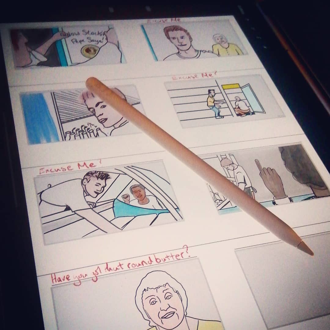 Storyboarding for a TV ad shooting in a weeks time! Christmas always seems to get in the way of planning these things, but we're getting it done!
#filmmaking #storyboard #pluckyfilms #videography #tvcommercial #preproduction #2021 #cinematography