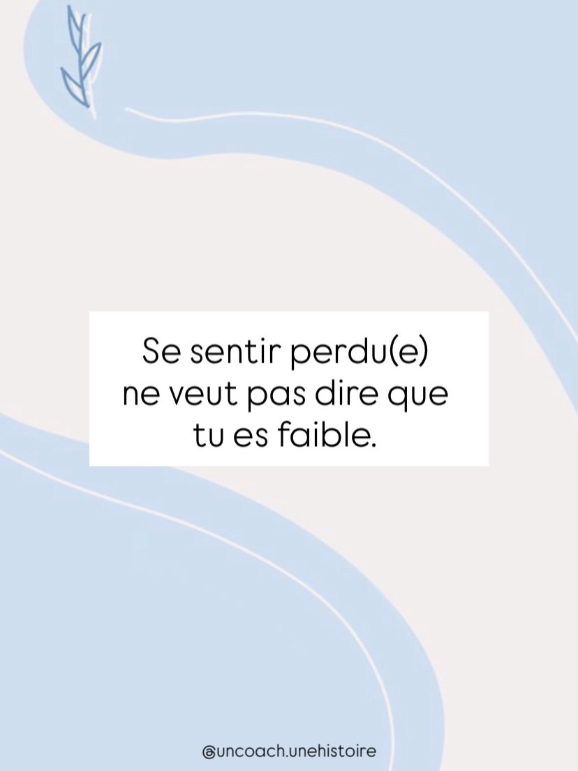 Se sentir perdu(e), c’est parfois être trop loin de soi.
La sécurité intérieure permet à la confiance de revenir,
et ouvre la voie à l’épanouissement.
💁🏻♀️Et toi, dans quel domaine te sens-tu le plus perdu(e) ?
#coachdevie #epanouissementpersonnel #perteDeSens #developpementpersonnel
#peurs securiteinterieure confianceensoi croissancepersonnelle