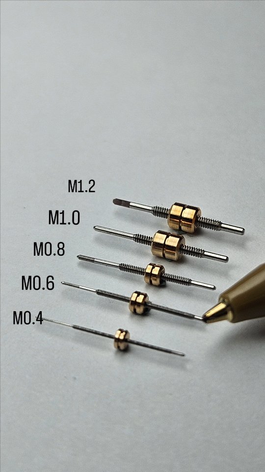 How small can you go?
This month we had some very fine micro-actuatiom components that we needed to manufacture, and off the back of that project we decided to try and find the limits of our workshop.
Here, you can see the fruits of our labour. A series of leadscrews from M1.2 down to M0.4. I think we can safely say, that NH Micro can do it.
Applications? Broadly, micro-actuation. Specifically, robot hands, surgical tools, micromechanics, in-space actuation. List goes on.
We have a few more surprises in the works... If we can make small leadscrews, what other micro-actuation components can we make?
Josh.