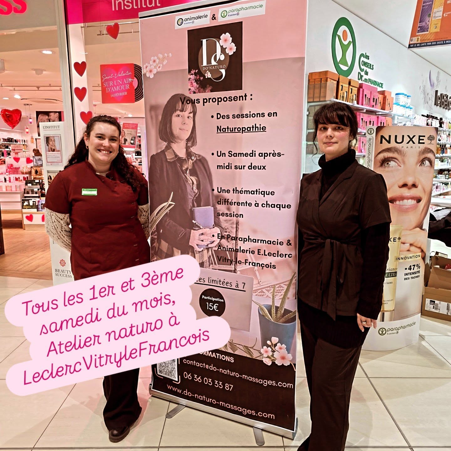 Je fais une petite exception pour vous présenter l’autre versant de mon activité, toujours dans la lignée de la récupération physique et mentale 💪: ma petite tête affichée à Leclerc pour présenter mes ateliers naturopathie, une belle victoire personnelle et professionnelle! 🙏🌺
La préparation de ces ateliers, la recherche et l’apprentissage qui les accompagnent font partie de mes Leit Motiv de vie. Mais ce qui les rend vraiment précieux, ce sont les échanges constructifs avec vous, mes clients, auxquels je peux transmettre mon expertise, et la collaboration avec mes partenaires parapharmacie_vitrylefrancois et Jardinerie/Animalerie Leclerc qui m’enrichit énormément dans la relation professionnelle et humaine.🙏
🏆🏀🏋️Il est aussi possible de réserver des séances personnalisées où plantes, bourgeons et champignons thérapeutiques accompagnent les sportifs coincés sur un palier, en prise de masse ou en préparation de compétition, ainsi que les personnes épuisées, mentalement surchargées ou émotionnellement dépassées, mais restent ouverts à tous ceux qui souhaitent apprendre et prendre soin d’eux.
Mon objectif : partager mon savoir, échanger avec vous et vous donner des clés concrètes pour retrouver énergie et équilibre, même si cela n’a pas d’objectif commercial immédiat. 💚
🌿 Chaque 1er et 3ᵉ samedi du mois, j’ai le plaisir d’animer mes ateliers naturopathie ! ✨
Souvent avec un focus sur mycothérapie et gemmothérapie, les thèmes varient selon vos besoins :
Gestion du stress et sommeil 🌙
Immunité et défenses naturelles 💪
Bien-être digestif 🍃
Soins naturels pour la peau et beauté au naturel 🌸
✨ Venez découvrir, apprendre et repartir avec des conseils pratiques ! ✨
📩 Pour plus d’infos ou pour vous inscrire :
Do’ Naturo
📞 06 36 03 33 87
🌐 www.do-naturo-massages.com
✉ contact@do-naturo-massages.com
#Naturopathie #sportif #burnout #LeclercVitryleFrancois