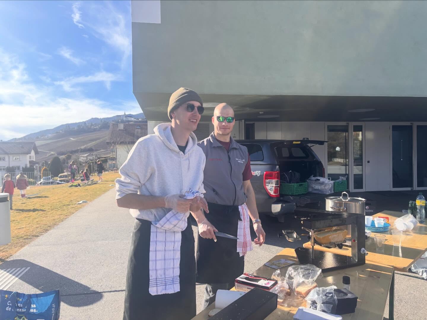 Merci pour la raclette - vin chaud 👌🏽🙌🏽!