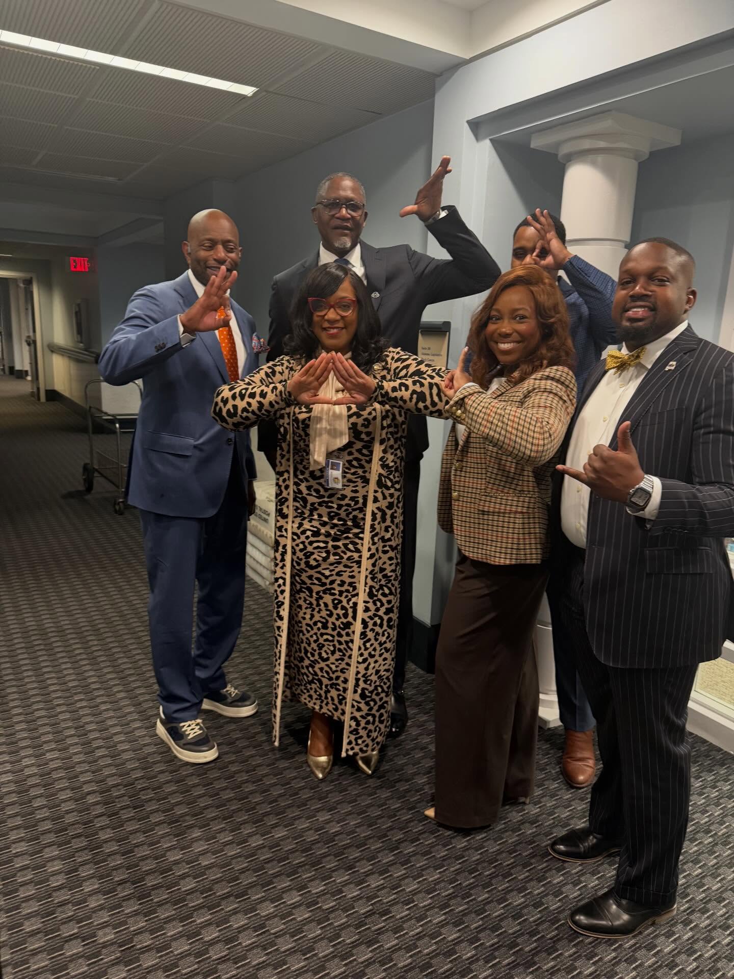 HBCU CARES had a powerful day at the Alabama State House advocating for our mission and the students and institutions we serve across the state. 💙🏛️
Not pictured, but deeply appreciated—special thanks to the members of the Alabama Black Caucus and Education Chairman Garrett for their leadership and continued support. Your commitment to HBCU CARES does not go unnoticed.
We were also grateful for the opportunity to spend time with Senator Stewart and to meet NBA Legend and Hall of Famer Dominique Wilkins, along with Senator Merika Coleman. Moments like these remind us that advocacy, partnership, and visibility matter as we work to strengthen pathways for HBCUs and their students.
Advocacy in action. The work continues.
#HBCUCares #AdvocacyInAction #AlabamaStateHouse #HBCUSupport #PublicPolicy EducationMatters