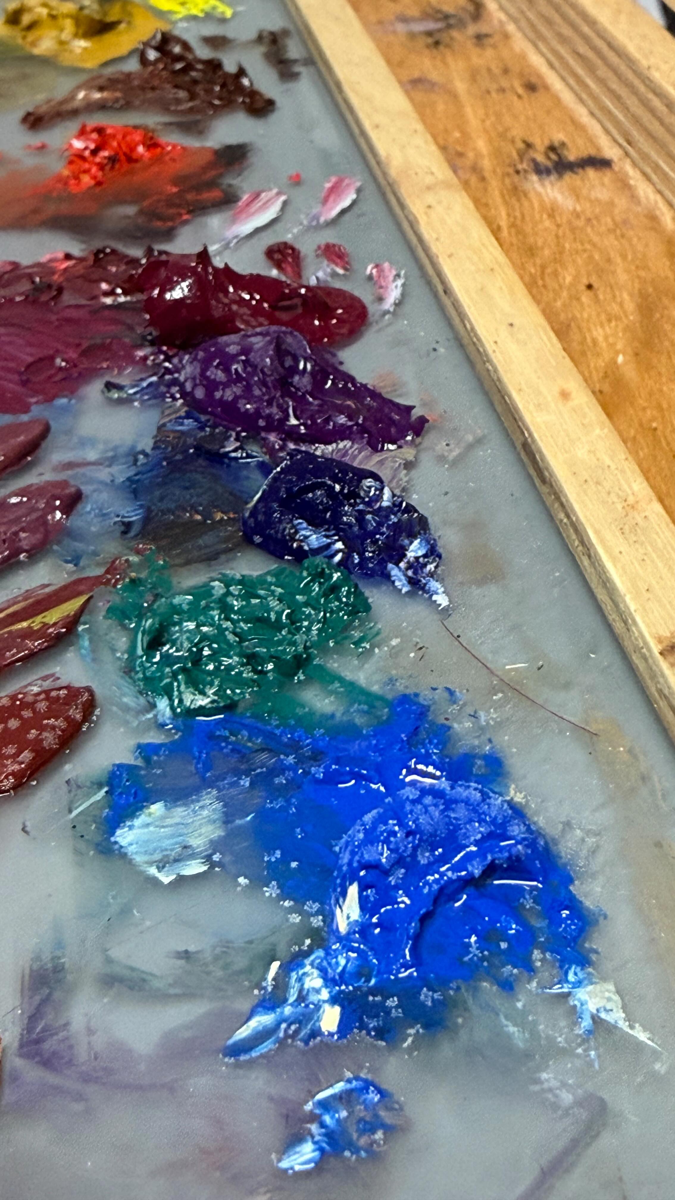 At what point do we start blaming the algorithm? 😅
This week has been such a joy—painting nonstop and loving every minute of it. I really enjoy sharing here when it feels like the people who want to see my work are actually seeing it.
If you’ve been seeing my posts, I’d love to know 🫶 And if not… well, is Instagram a hater or what? 😂
#emilyfossumart #artistmom