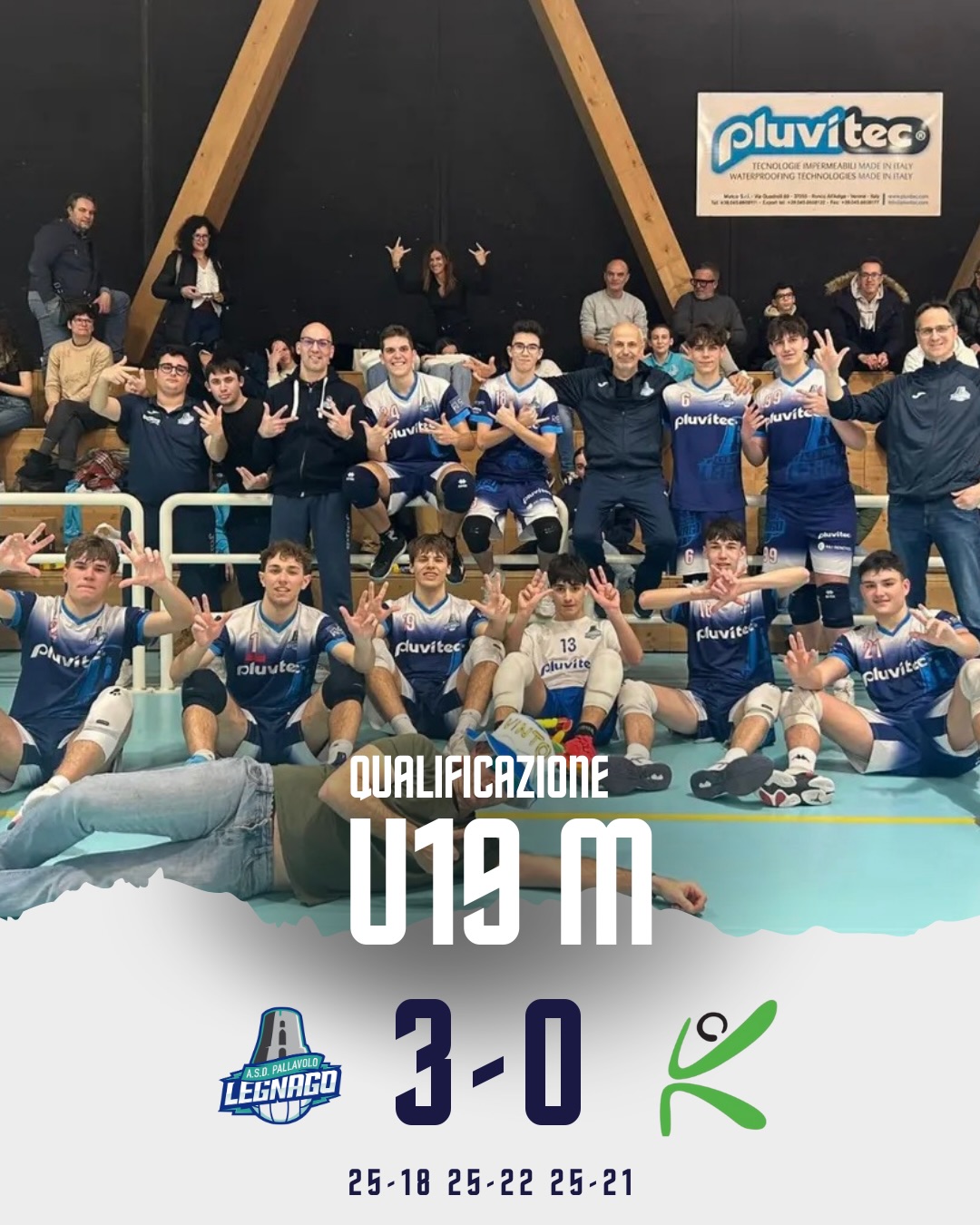 Risultati settore giovanile | 2>8 febbraio
Settimana intensa per il settore giovanile, con buone risposte soprattutto dal maschile e una nuova vittoria per l’Under 19 nel torneo regionale, che si impone con un netto 3-0 mantenendo il controllo del match grazie a battute incisive e a una difesa solida, nonostante qualche momento di pressione avversaria.
Vittoria convincente anche per l’Under 17 maschile, che supera Hellas2000 0-3: dopo un primo set combattuto, la squadra ritrova equilibrio e continuità, con buoni segnali anche dall’inserimento dei ragazzi dell’Under 15.
L’Under 13 maschile 3x3 chiude il concentramento con due vittorie contro Verona Volley, dimostrando buone qualità di gioco nonostante qualche calo di attenzione.
Settimana più complicata invece per l’Under 14 femminile, impegnata nel derby contro Griffon: una partita come sempre molto sentita, condizionata da un infortunio e da alcune assenze, che ha spezzato l’equilibrio dopo un ottimo avvio e portato a un finale deciso più dagli errori e dalla tensione che dal reale andamento del gioco.
#asdpallavololegnago
