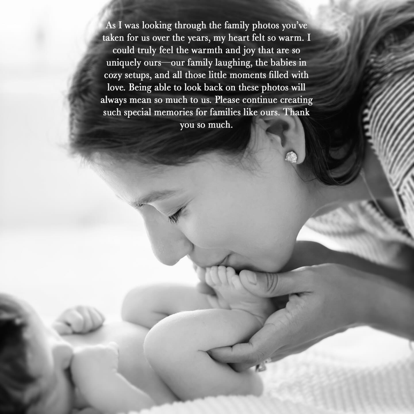 You really made my day! Thank you for your sub a meaningful message! #familyportrait #familyphotoshoot #familyphotography #newbornphotoshoot