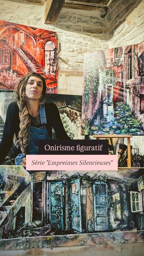 ✨ Ces tableaux parlent de lieux qui paraissent éteints.
Mais qui disent pourtant beaucoup.
Dans ma série “Empreintes silencieuses”
inspirée de l’urbex (l'exploration de lieux abandonnés urbains),
je ne peins pas un décor : je peins une atmosphère.
Ce ressenti un peu étrange où le passé et le présent se superposent :
rêve / réalité,
vie / mort,
mémoire / renaissance,
abandon / espoir.
Il reste des choses dans la matière.
Des traces. Des murmures.
Et la même idée revient, toujours :
la nature reprendra le dessus.
Par patience, oui.
Et parfois… sans demander la permission.
Et toi, est-ce que tu es pris par cette atmosphère si particulière des lieux laissés à l'abandon ou la nature reprend ses droits?
Voir plus sur mon profil @belluleart
Abonne-toi si tu veux suivre la suite.
Tu peux partager si le cœur t'en dit <3
#belluleart #urbexpainting #lieuxabandonnés #peinturefigurative #peinturecontemporaine