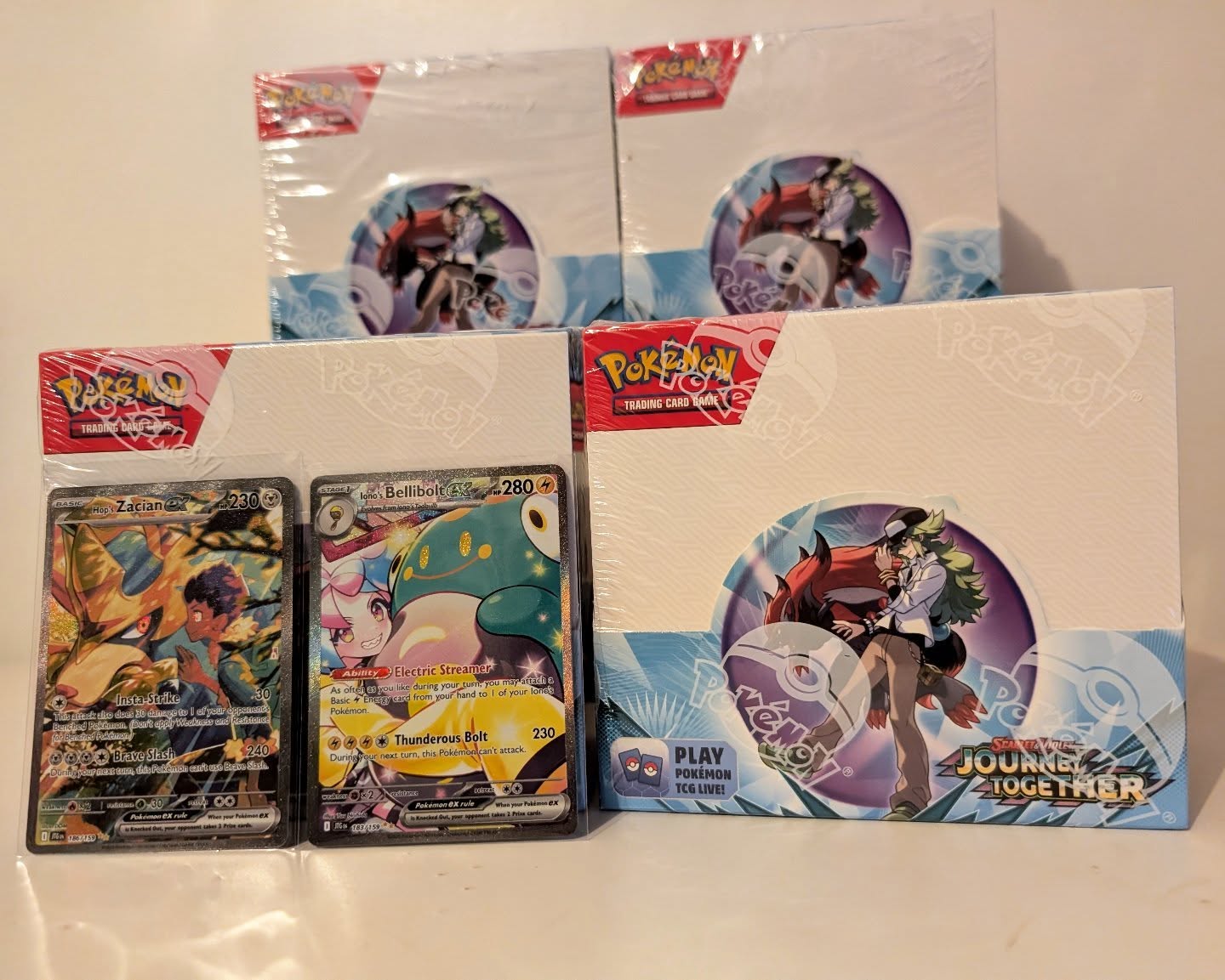 Journey Together has some FIRE hits 🔥🔥 And more importantly, we're dropping some more RRP boxes in our Discord this weekend - feel free to join us for a chance to rip some packs at normal prices, or just to chat to fellow collectors of various TCGs!
See you there ❤️
https://discord.gg/wM5Jf45BGg
#PokemonCardsUK #pokemon #pokemoncommunity #pokemontcg #PokemonProducts
