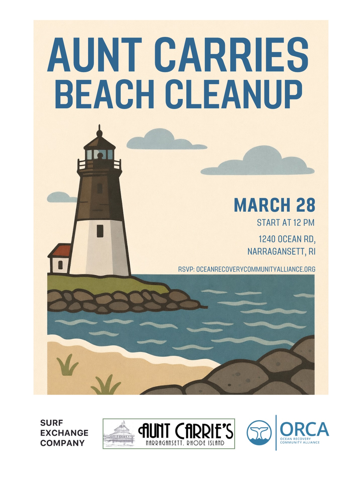 Let’s hope the snow melts before this cleanup!