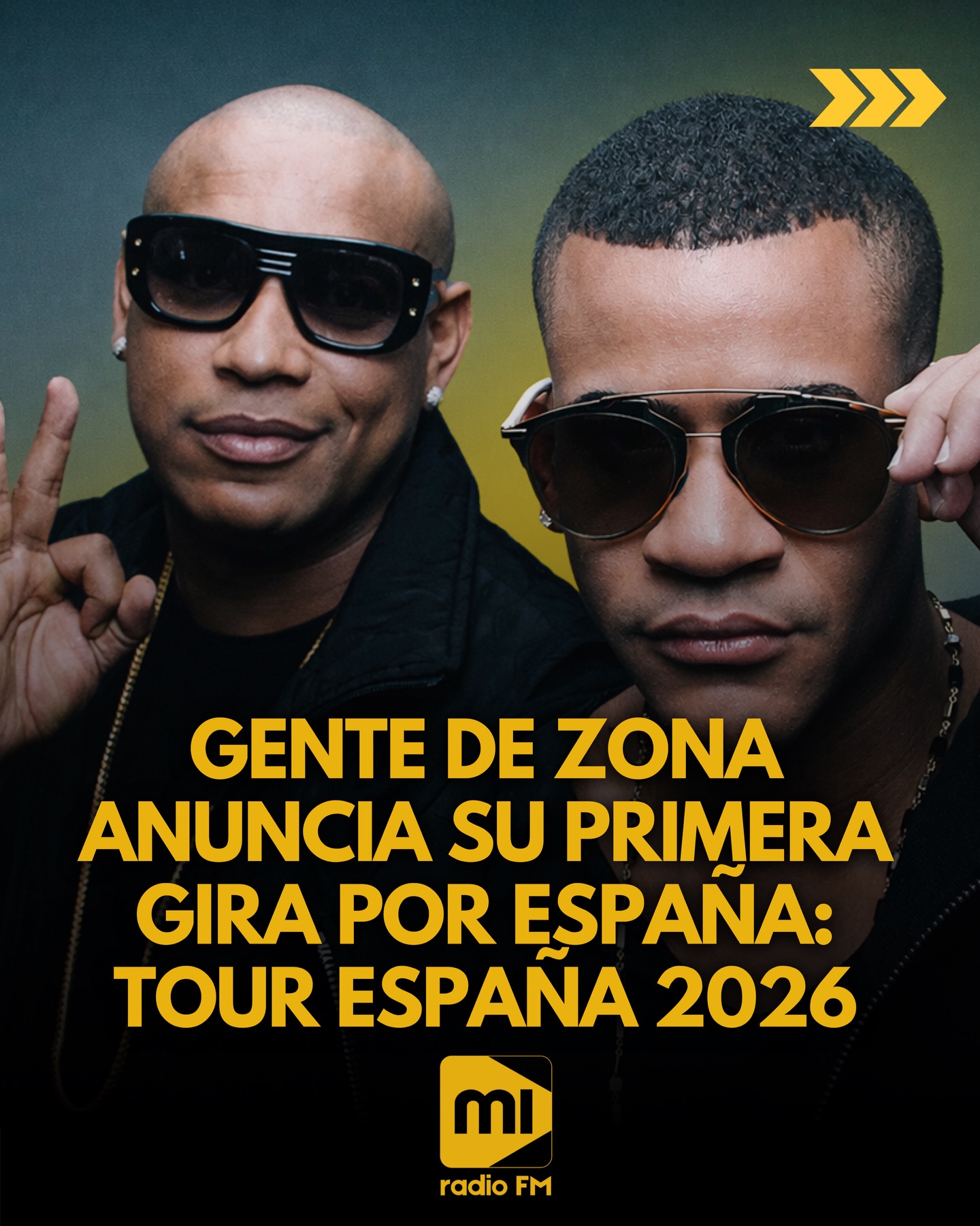 @gentedezona anuncia su primera gira por España: Tour España 2026 🇪🇸🎤
El aclamado dúo cubano llevará su música a escenarios de todo el país en una gira de la que ya se han anunciado las primeras fechas 🗓️