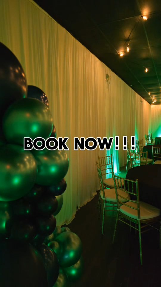 Transform our space with your vision. Find your date on our calendar. www.ujimasocials.com
945.343.3124
#oakcliffeventspace #eventvenue