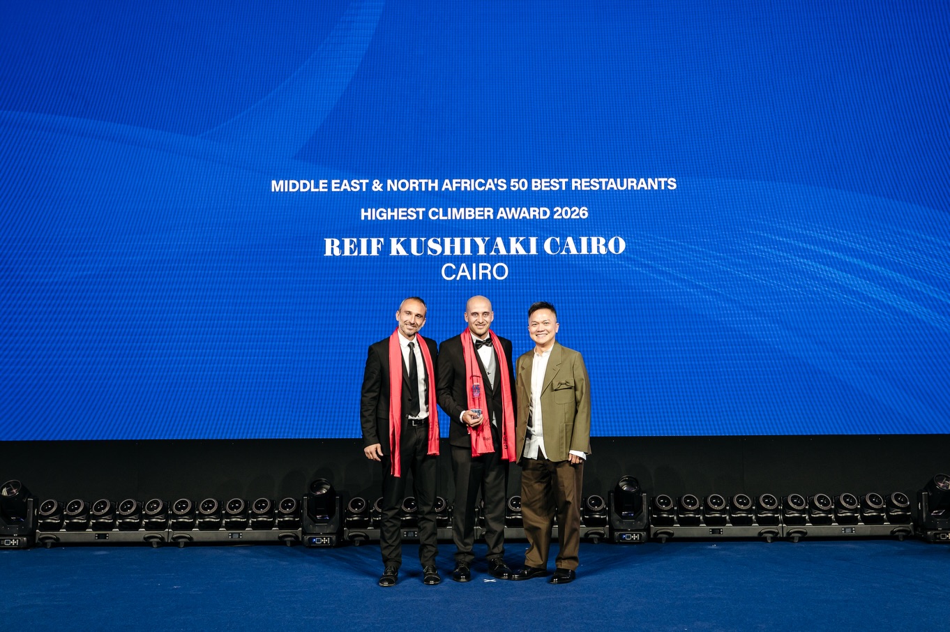 CONGRATULATIONS, RJK CAIRO. ๐ช๐ฌโจ
No. 20 in the Middle East & North Africaโs 50 Best Restaurants.
From unconventional Japanese to setting the trend beyond borders,
this is what happens when you refuse to play it safe.
To our incredible team in Cairo: you earned every service, every plate, every late night.
To our guests: thank you for believing in the unexpected.
Hereโs to pushing further.
Hereโs to the untraditional.
Hereโs to No. 20 โ and climbing. ๐ฅ