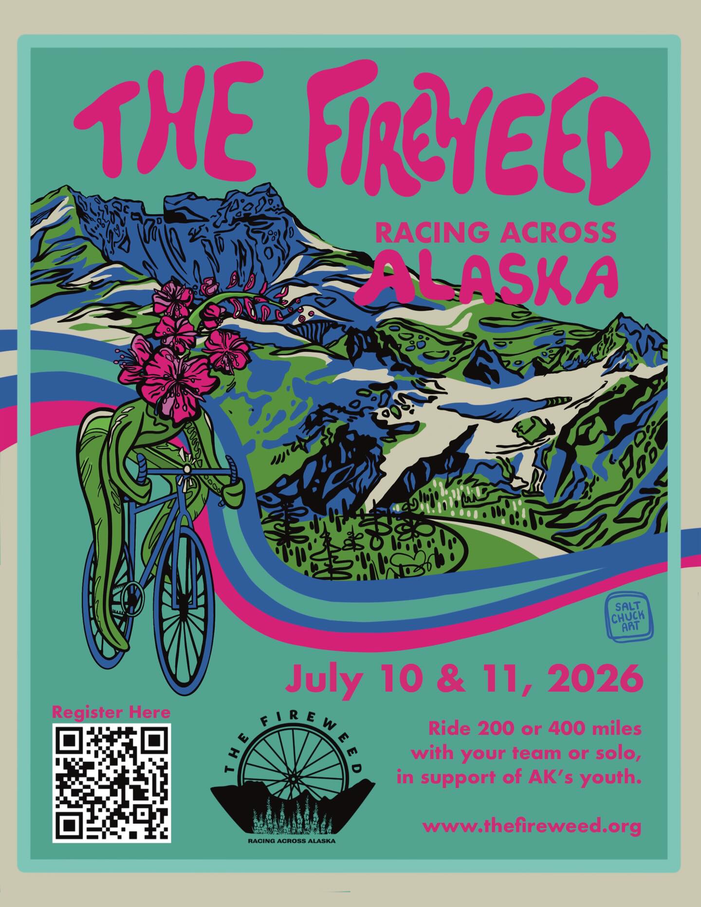 Registration is open! 🚲
#thefireweed #RacingAcrossAlaska #CycleAlaska #LongDistanceRoad #FundRide