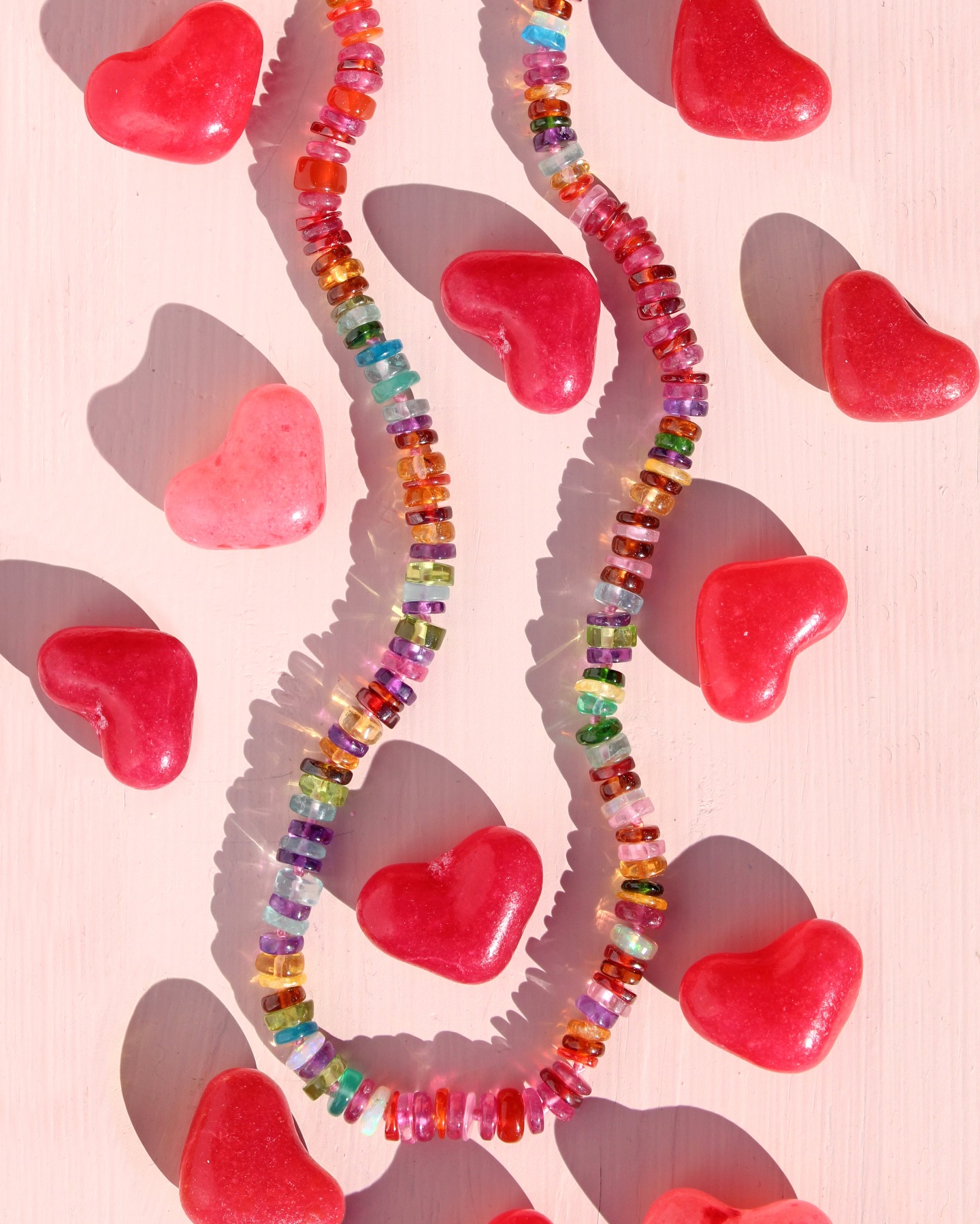 Candy colored gemstones to add some sweetness to your VDay 💖🍬 Brand new from @stephaniealbertsonjewelry !✨💘
#shoplocalmn #shoplocalmonth #shopsmall #womenownedsmallbusiness #valentinesjewelry