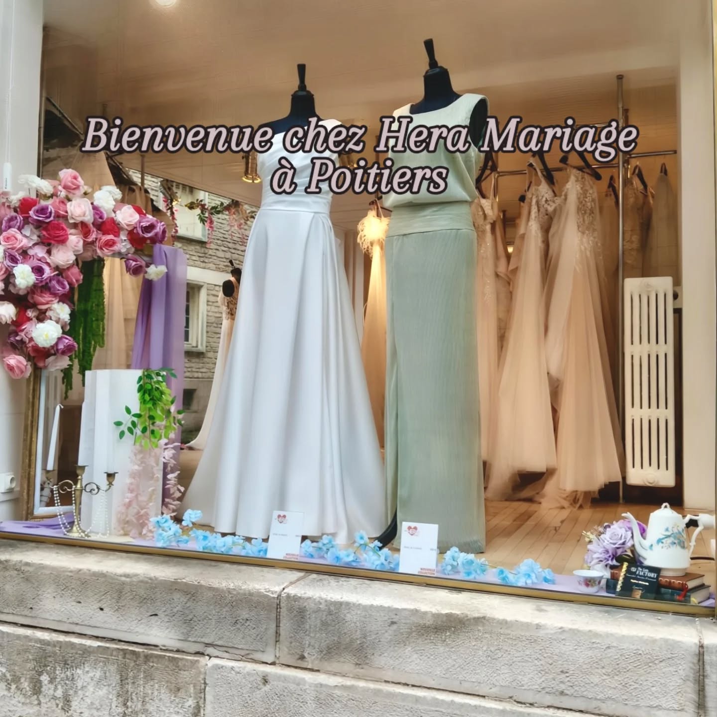 Nouvelle vitrine !
Découvrez les incroyables tenues de @heramariage_ !