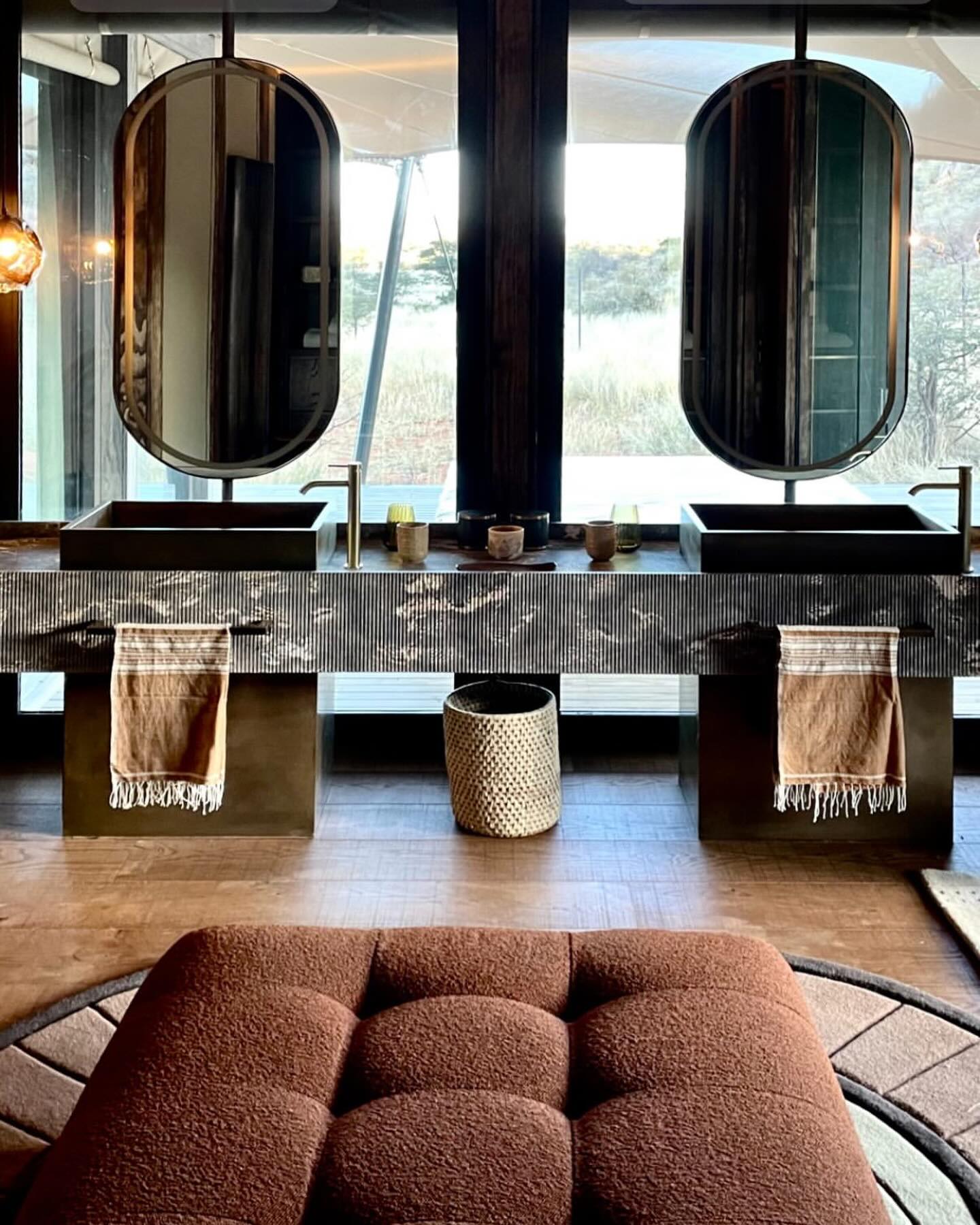 KALAHARI LUXURY, CARVED IN STONE.
Installed at the breathtaking Tswalu Nature Reserve, this Fantasy Brushed Marble vanity is more than a bathroom feature — it’s an art piece.
In collaboration with Cabinetworks and Gregory Mellor Design, we combined sculpted stone, precision-cut grooves, and elegant brass basins to create texture, depth, and warmth.
Set against the vast Kalahari landscape, the vanity invites the outside in — where raw nature meets refined luxury.
OUR CRAFT. YOUR LEGACY.
#RockAndStone
#KalahariLuxury
#Tswalu
#FantasyMarble
#LuxuryBathrooms
StoneAsArt
SouthAfricanDesign
NaturalLuxury