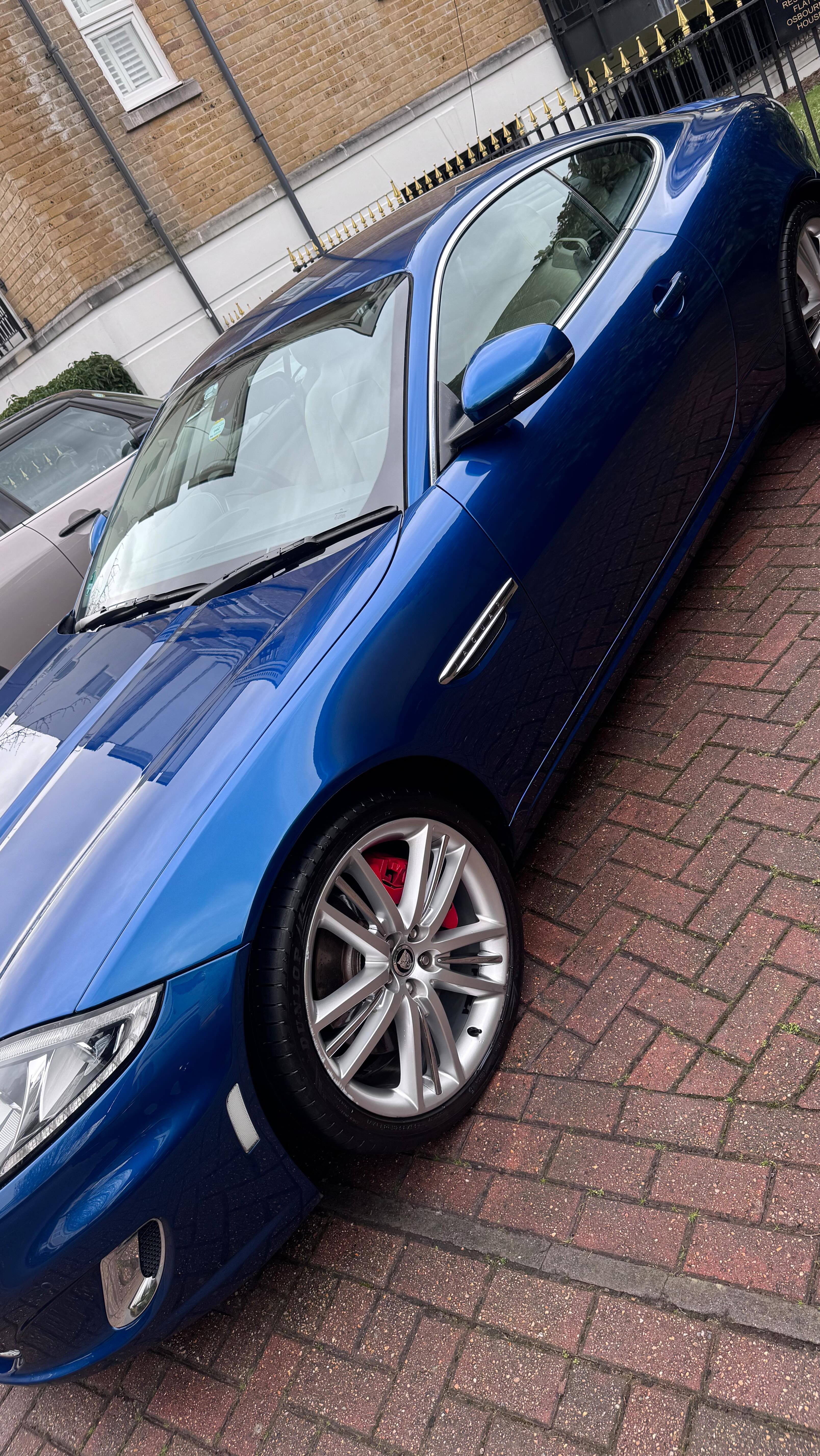 2011 Jaguar XF in pristine condition coming in for a spa day - maintenance and detailing, can't wait to get it purring! #jaguarxf #detailing #beckenham