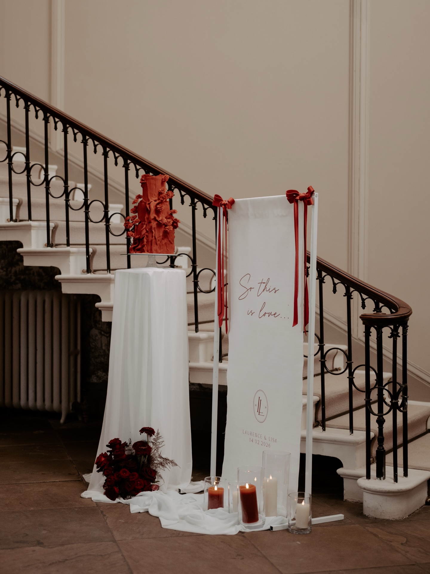 L&L on Valentines Day ~
A day filled with love in every way.
Soft romantic decor, perfectly placed florals, simple signage and stationery with velvet details and a gorgeous couple.
A beautiful team:
@saltmarshehall
@emily_robinson_photo
@atfirstsightuk
@puurebride_alterations
@sinceritybridal
@emmalee_hairdesign
@oramakeup
@theundercoverwaiters
@themusicologistuk
@waterfallphotobooth
@fleurdesignsuk
@cakeybakeynewport
#wedding #weddingstationery #weddingsignage #valentinesdaywedding