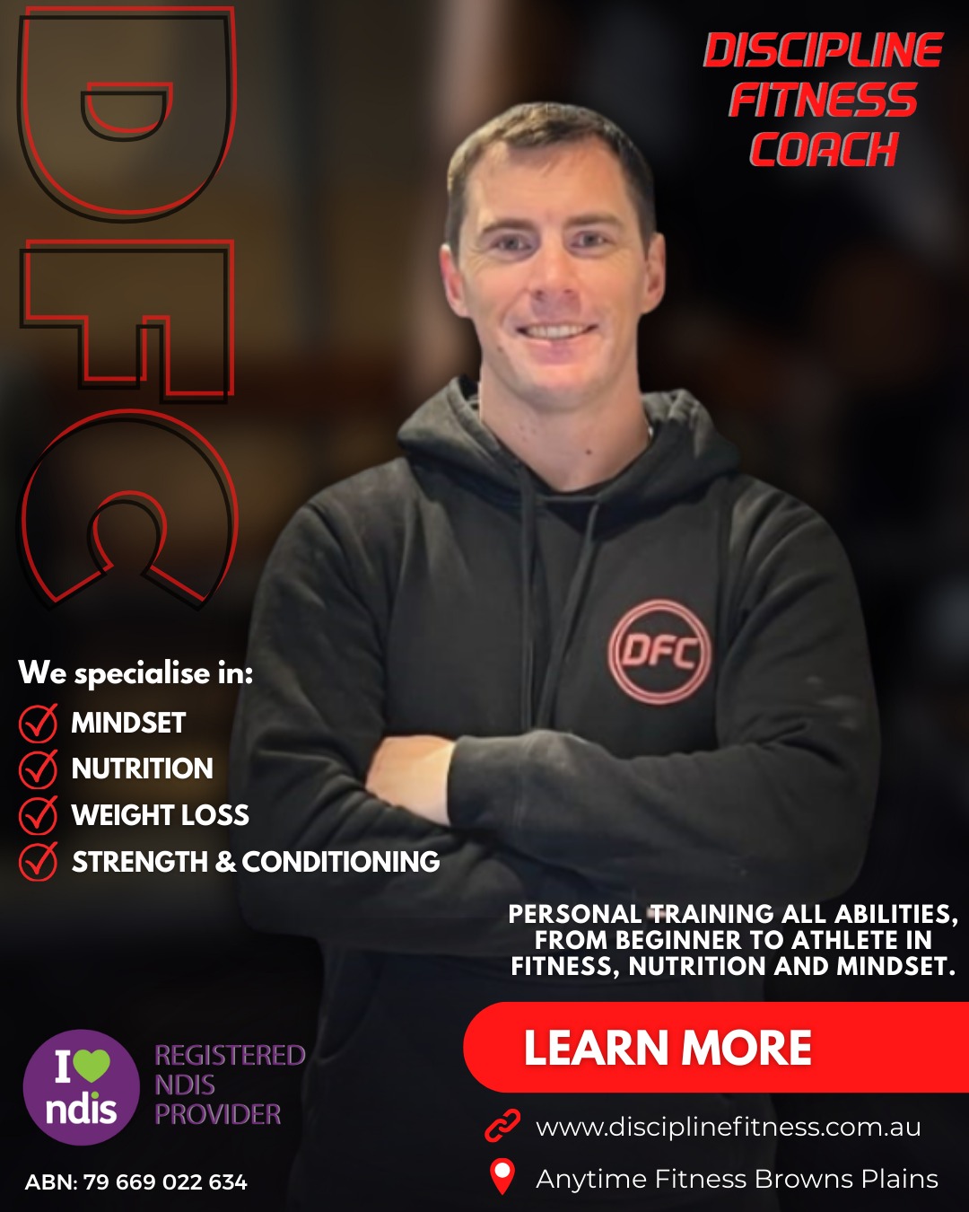 Results are easier with structure.
And structure is easier with support.
Train with Coach Thomas for guidance, accountability and a plan that actually fits your life.
Visit our website www.disciplinefitness.com.au or drop by inside Anytime Fitness Browns Plains, 21 Grand Plaza Drive, Browns Plains to get started.
#TheDisciplineFitnessCoach