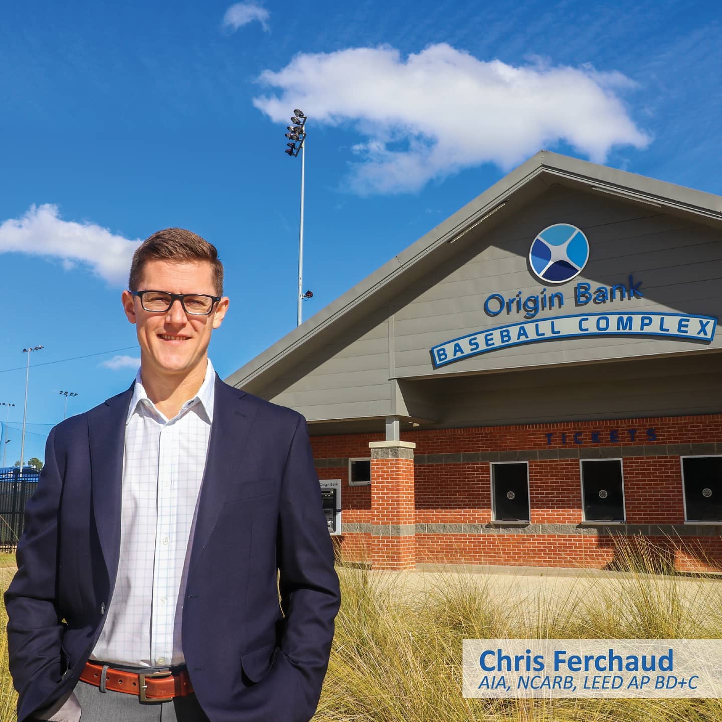 Team Tuesday Spotlight: Chris Ferchaud is a licensed architect and Member of Yeager, Watson & Associates. When not designing, he can be found spending time with his wife and four kids somewhere outdoors. #louisianaarchitect #getoutside