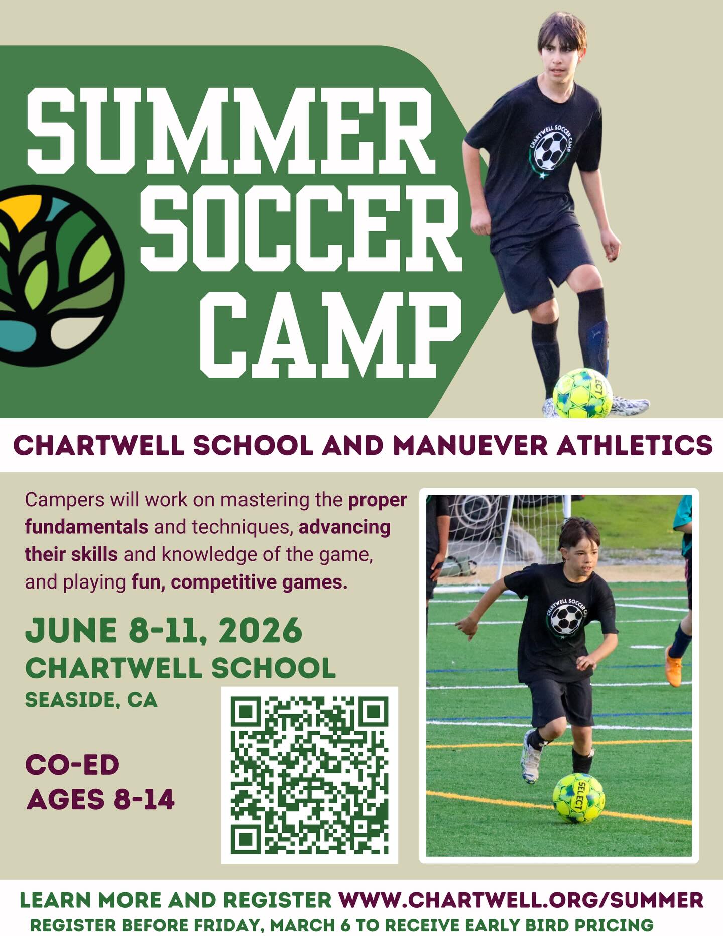 Sign ups for our summer soccer camp is now open! Visit the link in our bio for registration! ⚽️⚽️⚽️
