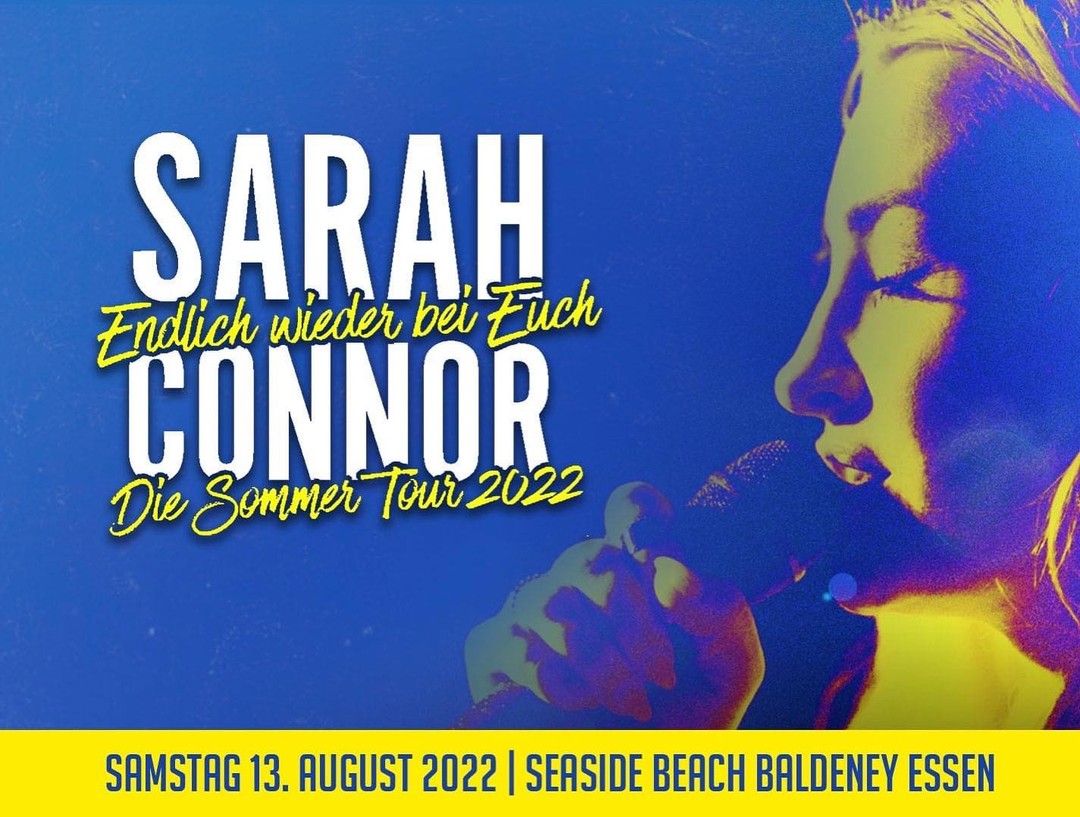 In wenigen Wochen ist es soweit... ☀️
Sarah Connor - Endlich wieder bei Euch - Die Sommer Tour 2022
Am 13.08. live im Seaside Beach Baldeney ESSEN | Open Air
#TICKETS
🎫 Tickets gibt es hier
https://bit.ly/3NM6kHC (Link in der BIO)
#sarahconnor #openair #konzert #concert #essencity #live #music #openairconcert