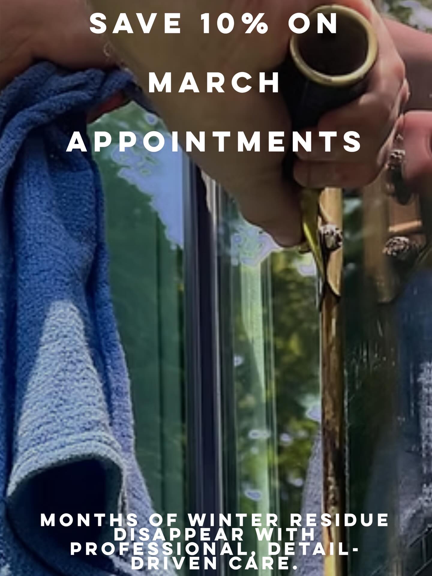 Save 10% on any Professional Home Services performed in March.
-Window Cleaning
-House Washing
-Roof Washing
-Gutter Cleaning
(612) 294-8796
GlassHouseWC.com