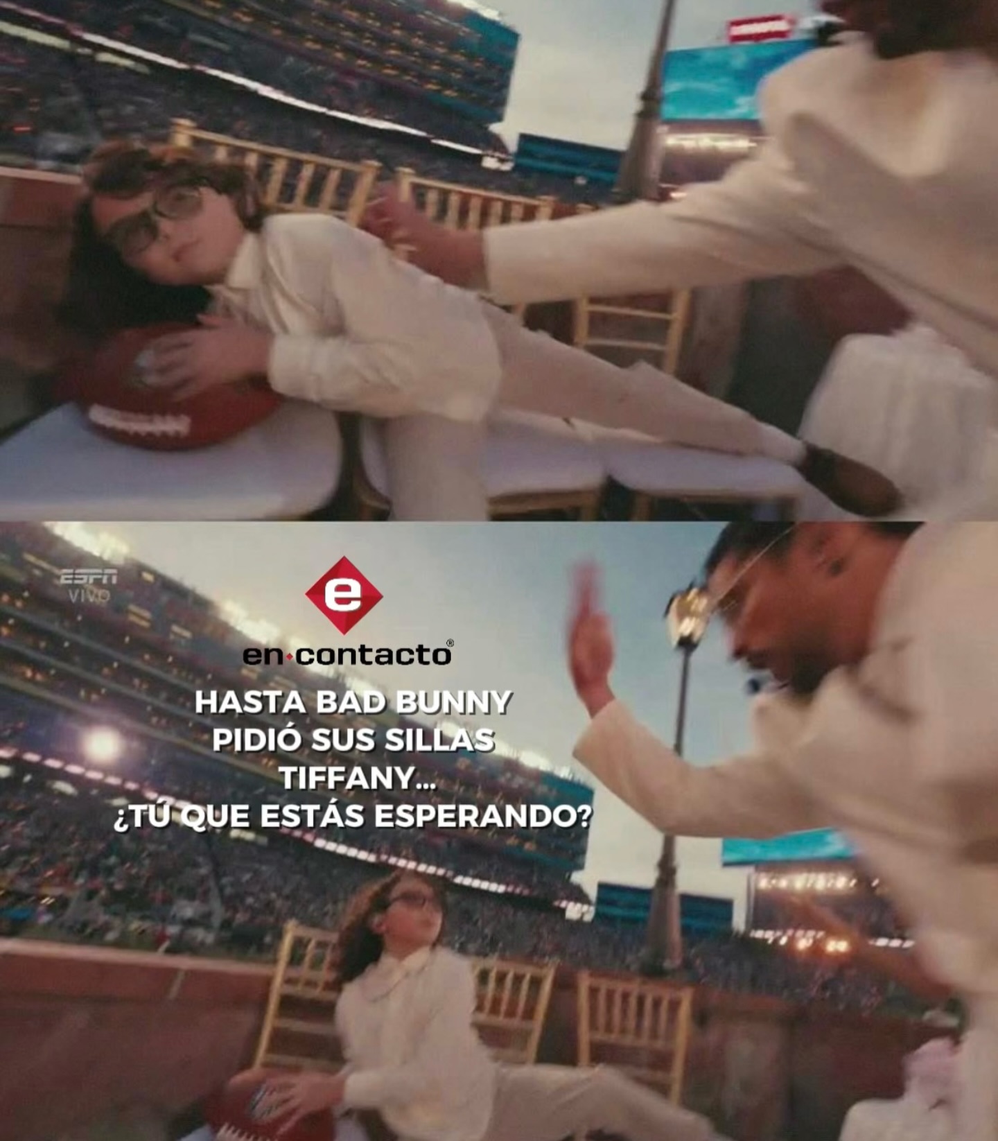 Cuando tus sillas no solo son decoración…
sino protagonistas del momento 😎🪑
¡Inspiración de Bad Bunny para tus eventos o inversión!
🔝👉🏻Haz que cada espacio cuente.