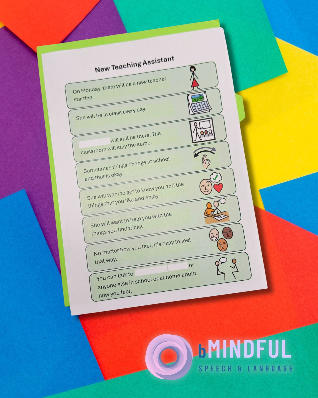 Every child deserves to feel safe, understood and at home in their world.
For some children, a new teacher or speaking in front of others can feel really overwhelming. That’s where Speech & Language Therapists can help 🌱
✨ Social Stories help children understand what’s going to happen and feel prepared for change.
✨ Communication Keyrings give young people a simple, non-verbal way to share their needs when talking feels hard.
When children can communicate in ways that feel safe, their confidence grows and school starts to feel like their place. 💬
For our Speech and Language Therapy services visit the link in our bio or our stories.
#ChildrensMentalHealthWeek #ThisIsMyPlace #SpeechTherapy #ChildConfidence #MentalHealthMatters