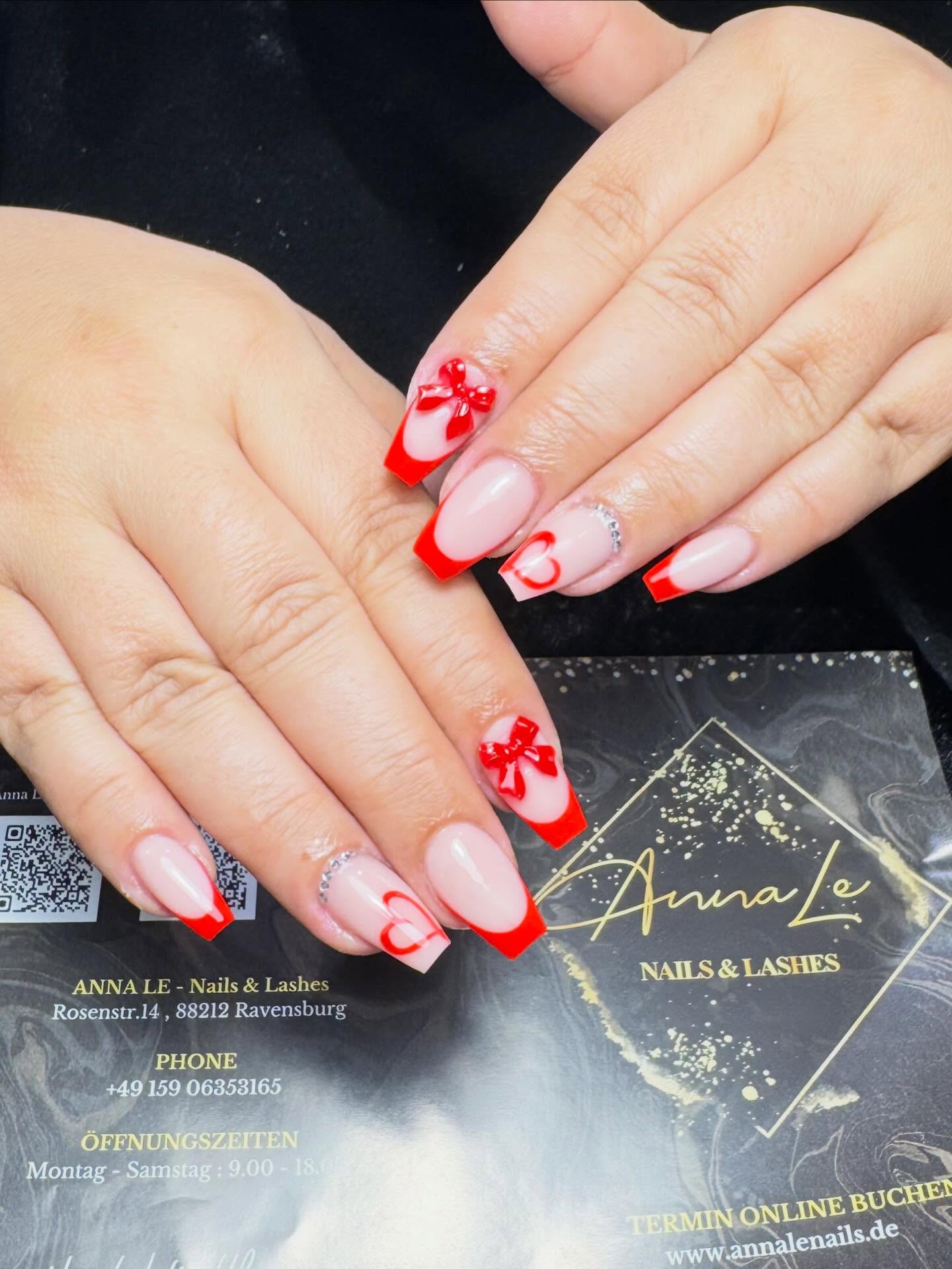 #valentine #valentinenails by Anna Le