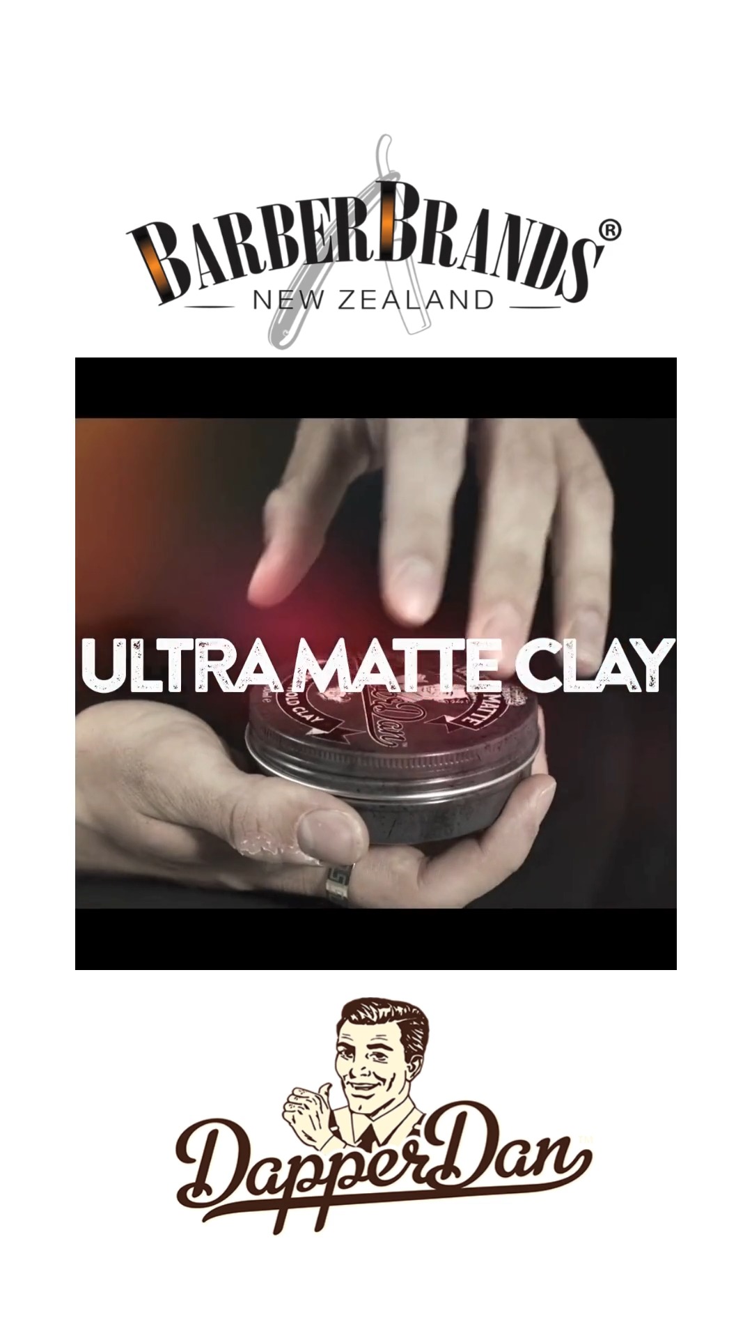 Dapper Dan Ultra Matte Super Hold Clay- It does exactly what it says on the tin! Check out!
#barberbrandsnewzealand #nzbarber #haircarenz #nzhairsalon #hamiltonbarbershop #nzbarbers #aucklandbarber #wellingtonbarber #hamiltonbarbers #barbernz #nzwholesale #hamiltonbarber #hairandbeautynz #supportnzbusiness #newzealandbarber #wholesalenz