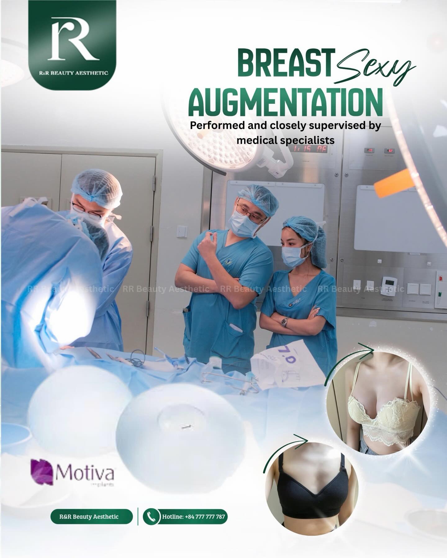 ✨ Premium Aesthetic Care You Can Trust
✨ A fuller, more balanced bust proportion
✨ Enhanced feminine curves with natural softness
✨ Increased confidence in everyday style and posture
✨ International 5-star hospital standards
✨ Private, modern, and comfortable facilities
✨ 1:1 personalized care for every patient
✨ Dedicated medical team throughout the journey
📩 DM us for a personalized consultation.
-—
📞 Hotline: +84 777 777 787
👉 https://linktr.ee/rrbeauty.group
.
.
#internationalhospital #5starhealthcare #personalizedcare #oneononecare #premiummedical luxuryaesthetics trustedcare
breast augmentation surgery breast enhancement natural results feminine body contour cosmetic clinic near me confidence boost refined curves aesthetic procedure