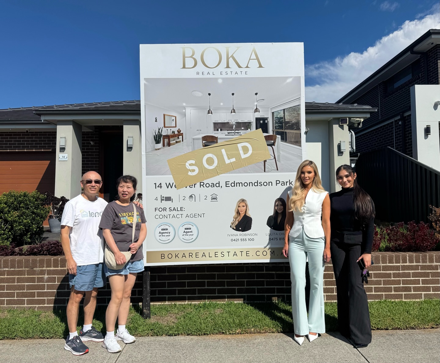 14 Weaver Rd, Edmondson Park 🏠 ✨
Listed on Tuesday, sold Saturday unconditionally in under a week.
Congratulations to our lovely vendors and purchasers 🥂 #sold