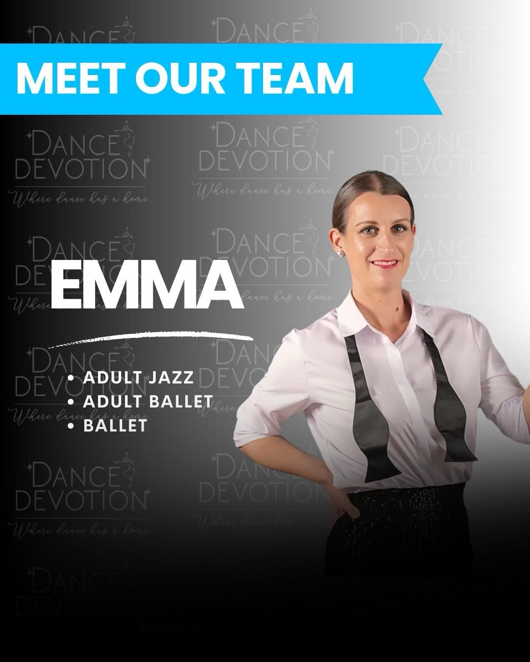 ✨ MEET OUR TEAM ✨
As classes begin tomorrow, we’re proud to introduce the final members of our team who will be guiding, supporting and cheering on our dancers throughout 2026.
We can’t wait to see familiar faces and welcome new ones into our studio family 🤍
✨ 2026 COMMENCES TOMORROW! ✨