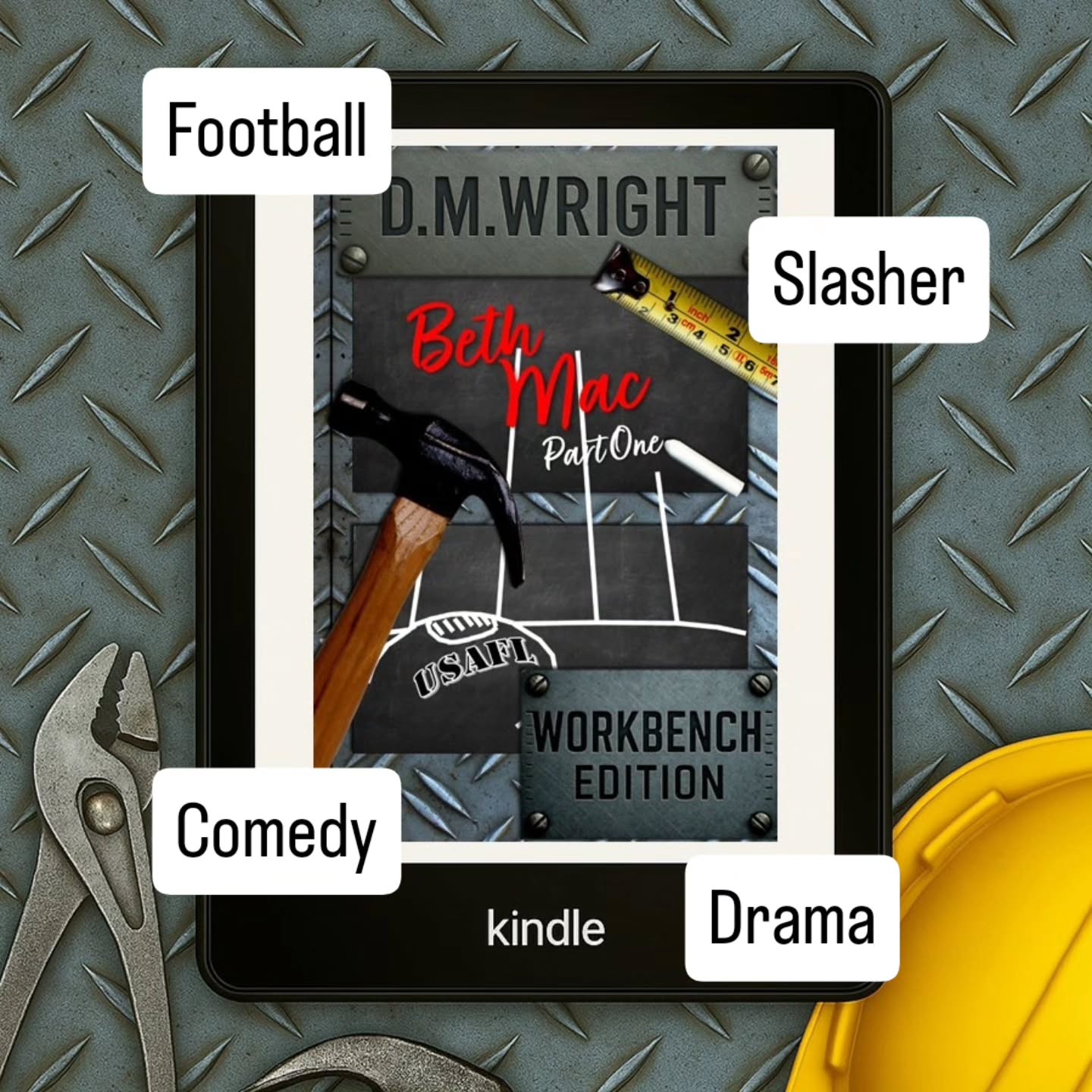 "BETH MAC: Part One" by Australian Author D. M. Wright.
DMWproductionsAus.com (Best viewed on desktop version)
Whether it's the battlefield or the football field, Beth Mac is relentless.
Adored as much as she's feared, Corporal Elizabeth Mackenzie is nothing short of a full-blown enigma. Once awarded the Medal of Honour for her bold and arguably reckless efforts as a soldier, she eventually finds herself inching toward a different type of pedestal — one at Saint Judah's College.
With her eyes on the prize, she's on a mission to take the captaincy, whatever the cost. And one by one her competition violently fall.
Luckily, for Beth Mac, a doting boyfriend and a band of followers are far too easily manipulated for her to have to get her hands dirty. The school has its bets on the Grim Reaper being responsible. After all, that's who carried out the murderous rampage at the school just the year before.
Full of all your classic sorority debauchery, Part One will take you on a journey of mysterious happenings with a down-under twist and a whole lot of slaughter. Bloody, witty and outrageously mad, it's Macbeth like you've never seen it before.
Who knew football could be this deadly?
Amazon.com/Author/DMWright
DMWproductionsAus.com (Best viewed on desktop version)
#booktube #books #bookstagram #booksformen #clown