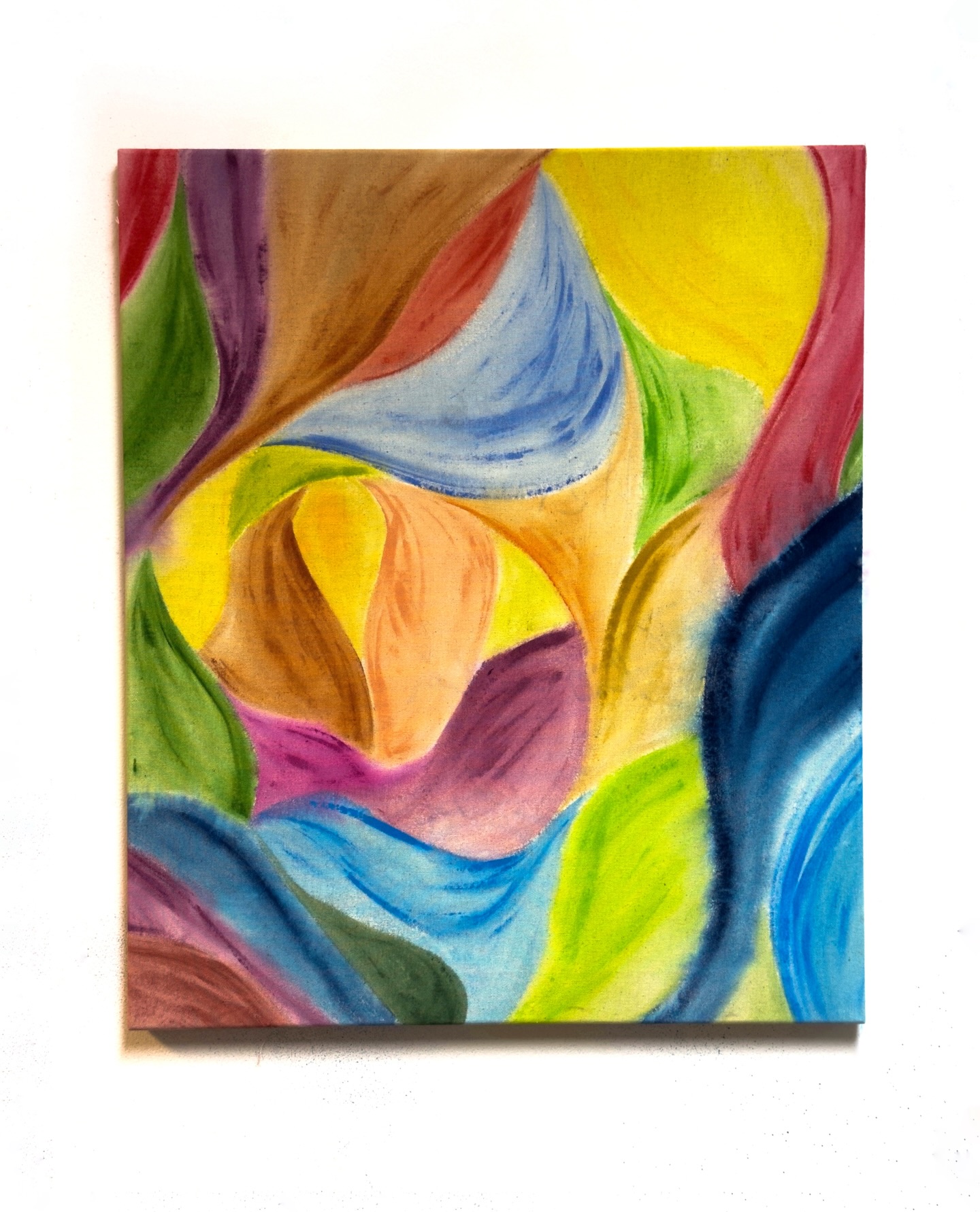 Iter (Journey)
60x70cm, 2026
~ Ave Love series
Iter represents the twists and turns we experience throughout life, carrying a feeling of acceptance, movement, and gratitude for the path itself.
Currently on display at the Municipal Library of Prague - Pohořelec until February 27th.
#AbstractPainting #Art #Prague