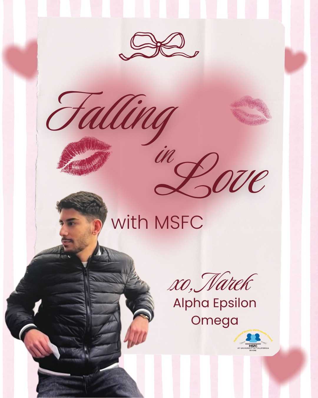 Falling in love with MSFC
⋆。💌°✩ ──────
#msfc #sorority #fraternity #irvinemsfc #sfl #irvinesfl #uci #ucisfl #ucimsfc #irvine #universityofcaliforniairvine
#valentinesday