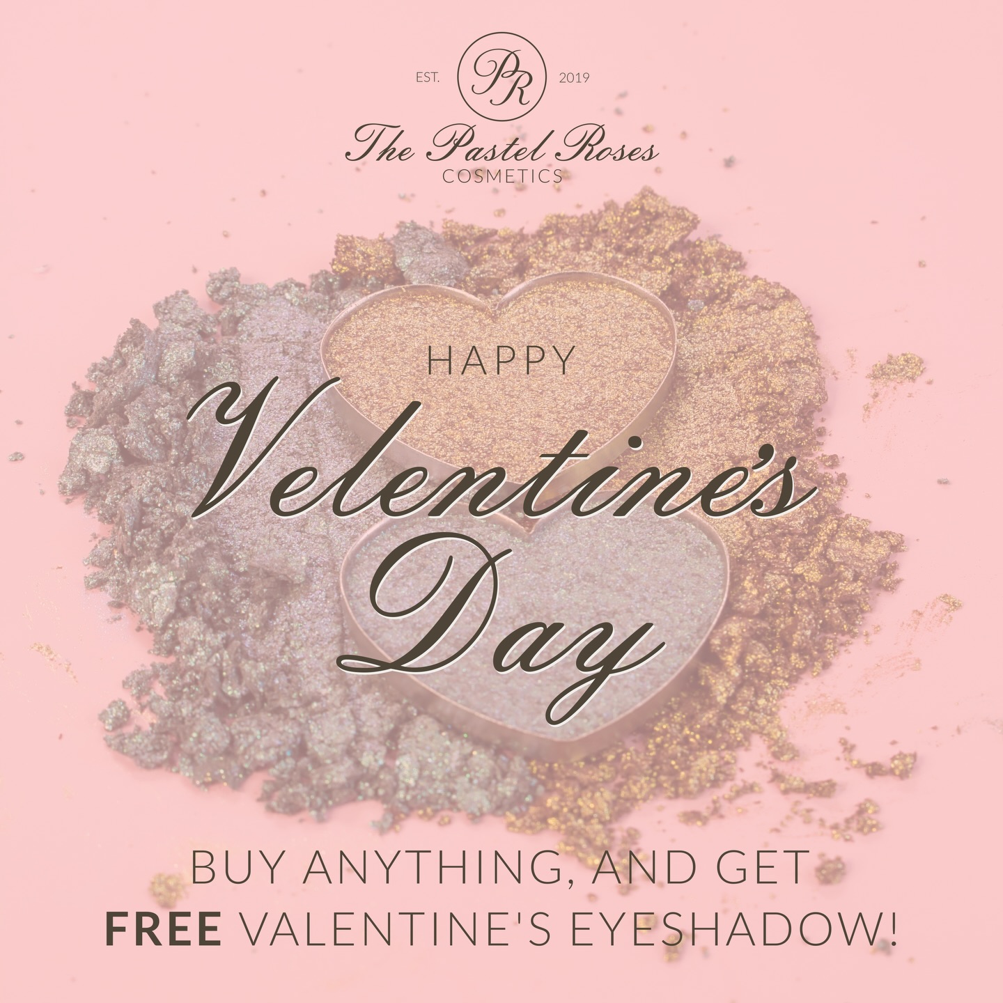 Warmest wishes this Valentine’s Day! 🩷
We hope this special time brings you lots of joy, kindness, and little moments that make you smile — whether you’re celebrating with someone special or simply treating yourself.
Use code VALENTINES and get 15% OFF
From February 13th to February 20th, every order will receive a FREE Valentine’s eyeshadow as our small gift to you.*
*The free eyeshadow will be added during the packing of your order.
Offer valid from February 13th to February 20th (or while supplies last).
#thepastelroses #makeup #makeuplover #valentines