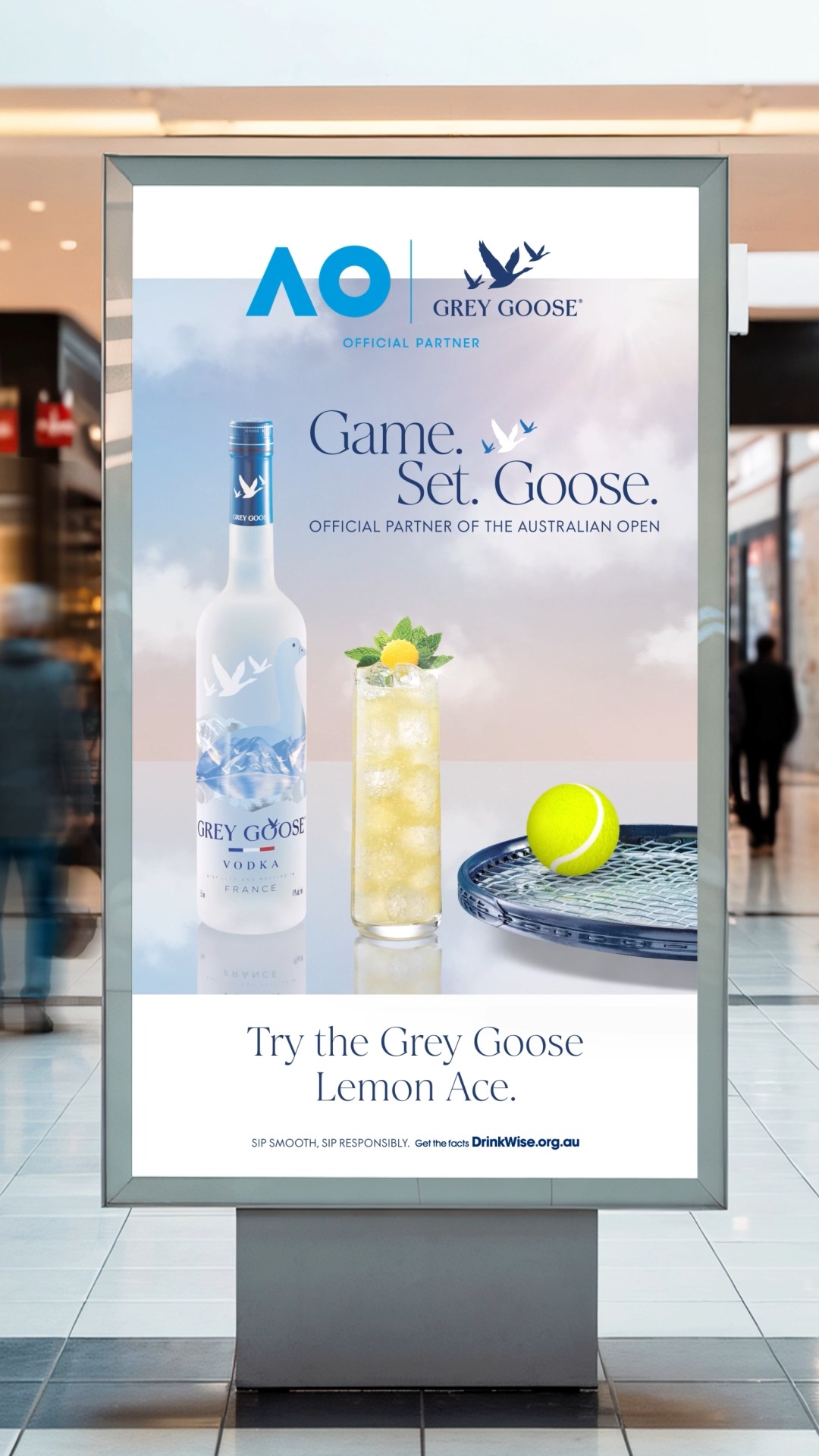 Grey Goose x Australian Open. 🎾
Street presence done properly.
#greygoose #ooh #vodka #AO2026 #alcoholindustry #creative