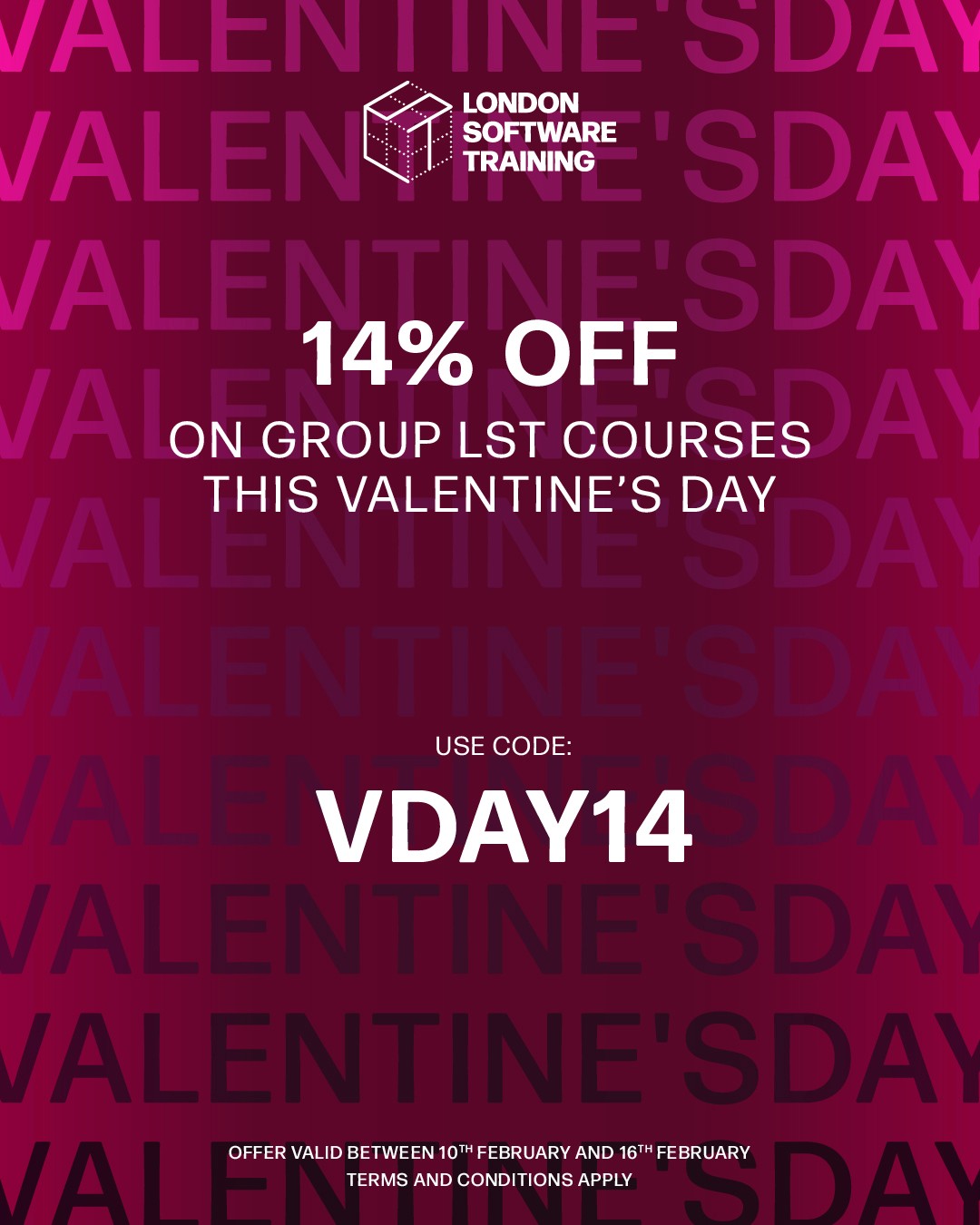 This Valentine’s, gift creativity 💡
A course is a thoughtful way to explore something you’ve been curious about, or support a passion someone you love has.
Celebrate Valentine’s Day with 14% off all group courses! Use code VDAY14 at checkout.
#ValentinesGiftIdeas #LearnSomethingNew #GiftOfLearning #CreativeSkills