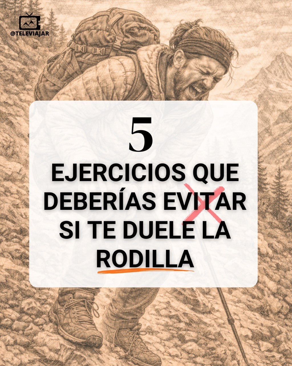 No todo se arregla con sentadillas.
Cuando te duele la rodilla, lo primero que solemos pensar es:
“Necesito fortalecer.”
Y sí… pero no vale todo.
Si la rodilla está hinchada o molesta, hacer sentadillas profundas, zancadas pesadas o mucho volumen puede aumentar la presión dentro de la articulación.
Y cuando una estructura ya está irritada, más carga no la hace más fuerte… la hace más reactiva.
La inflamación no aparece porque sí.
Aparece cuando le pedimos a la rodilla más de lo que ahora mismo puede tolerar.
Por eso no es solo cuestión de fortalecer.
Es cuestión de cómo eliges y estructuras el entrenamiento.
A veces el primer paso no es bajar más profundo.
Es ajustar, reducir rango, controlar el ritmo y darle a la rodilla un estímulo que pueda asumir.
Entrenar para la montaña no es hacer más.
Es hacer lo que tu rodilla está preparada para soportar hoy.
#montañaenforma #televiajar #dolorderodilla