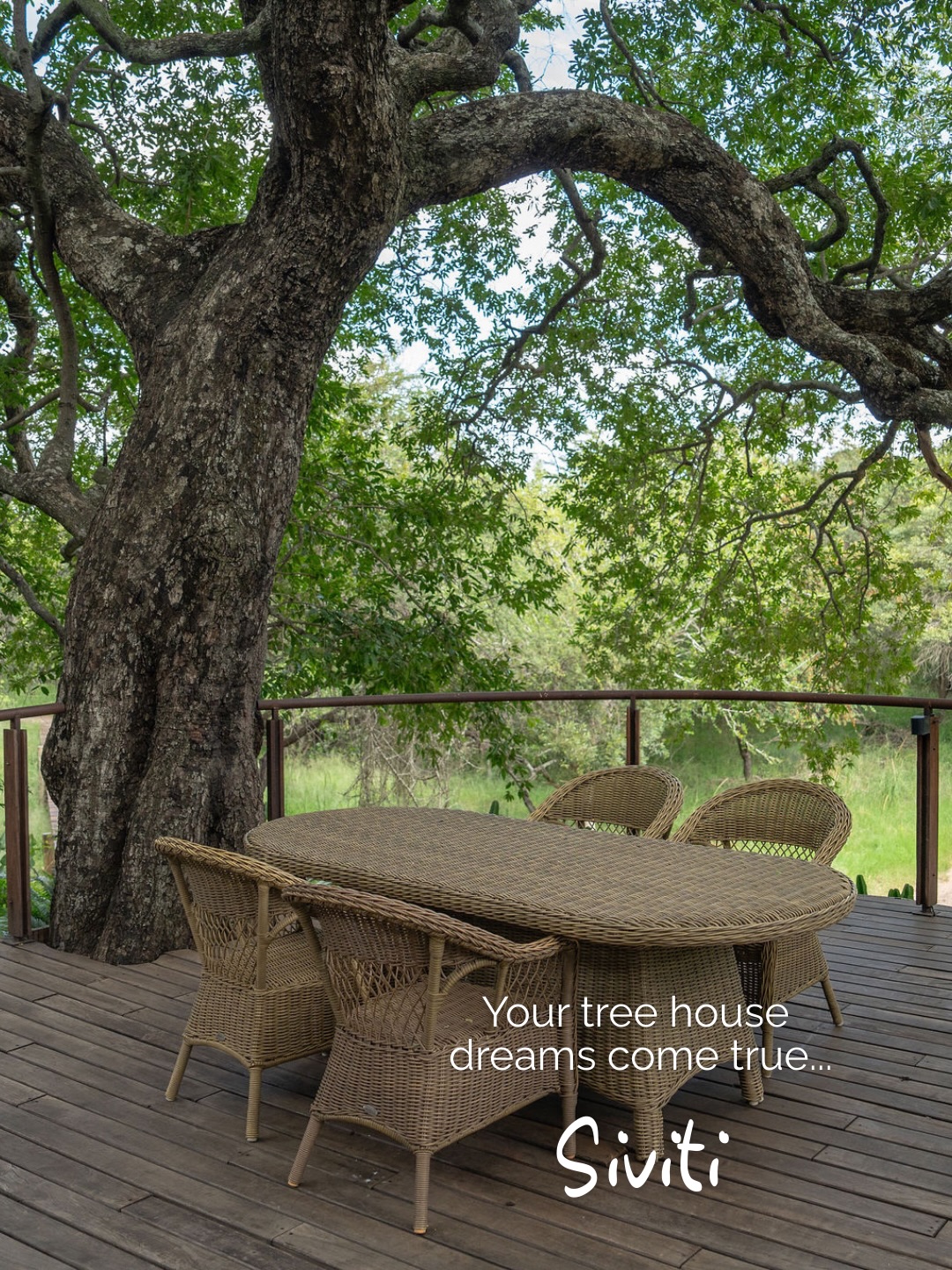 Tucked away like a treehouse, our Timbavati Villa is perfect for sharing but still have your own space.
Two separate suites each with their own bathroom and lounge are linked by a boardwalk, with a shared living and dining space in the middle for long chats and hanging out.
There’s also a rim-flow pool on the deck, and every now and then… the elephants come to say hello.
Who would you bring with you?
Tap the link in our bio to explore your stay options.
#safari #africansafari #wildlifeofsa #wildlifesafari #wildlifeofinstagram
krugernationalpark thornybushgamereserve luxurysafari luxurysafarilodge travelsouthafrica southafricasafari big5 conservation thisissouthafrica soulful_moments wildlife
