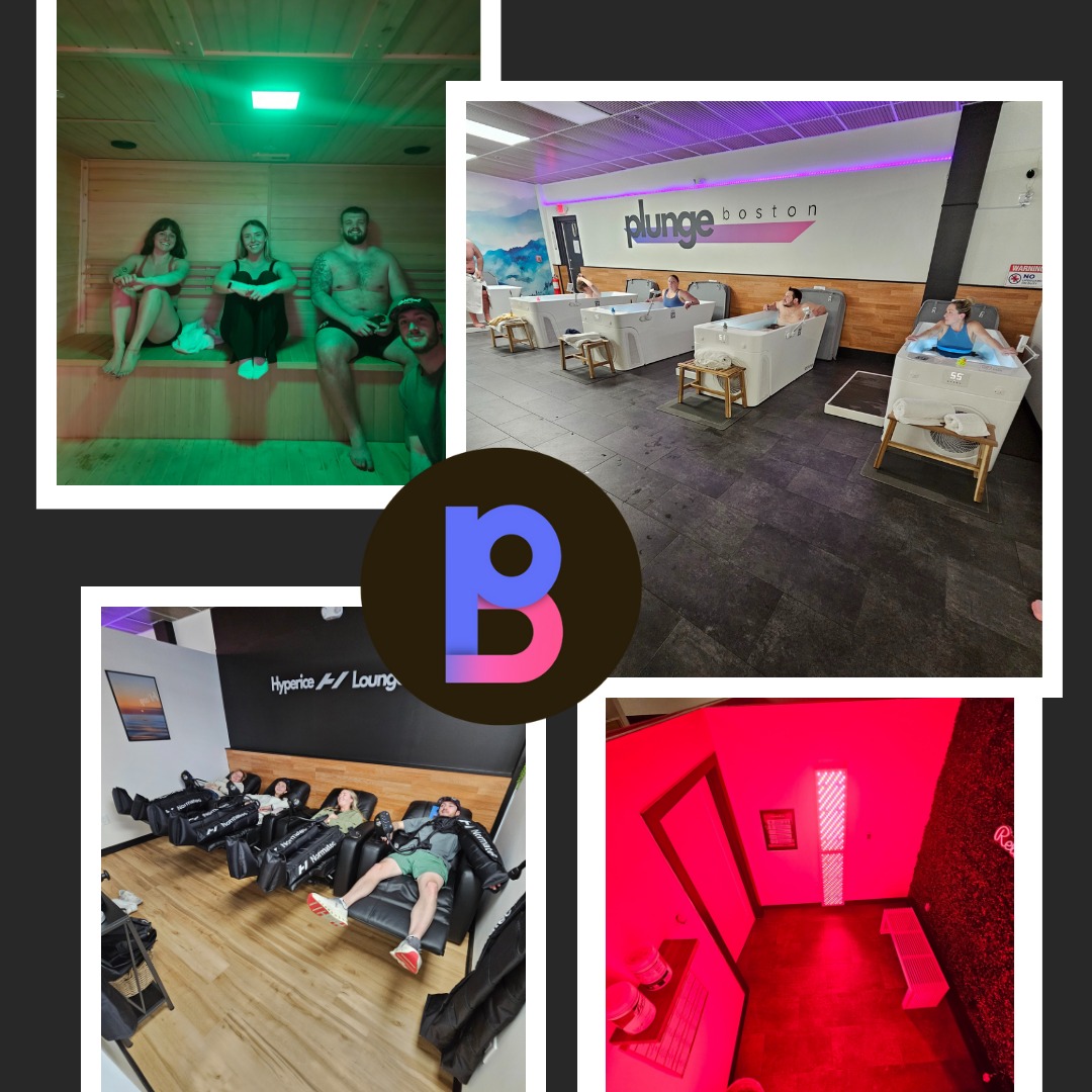 We pair high‑heat sauna sessions with cold exposure to speed recovery, boost circulation, and support long‑term heart health. Our integrated approach helps loosen tight muscles and gives busy athletes and professionals in Melrose, Lynnfield, Saugus, and Wakefield a time‑efficient way to feel better faster. Ready to try? Book a session — Link in bio. 🔥🧊💪 #RecoveryRoutine #SaunaBenefits #PlungeBoston #MelroseMA #LynnfieldMA #SaugusMA #WakefieldMA #WellnessJourney