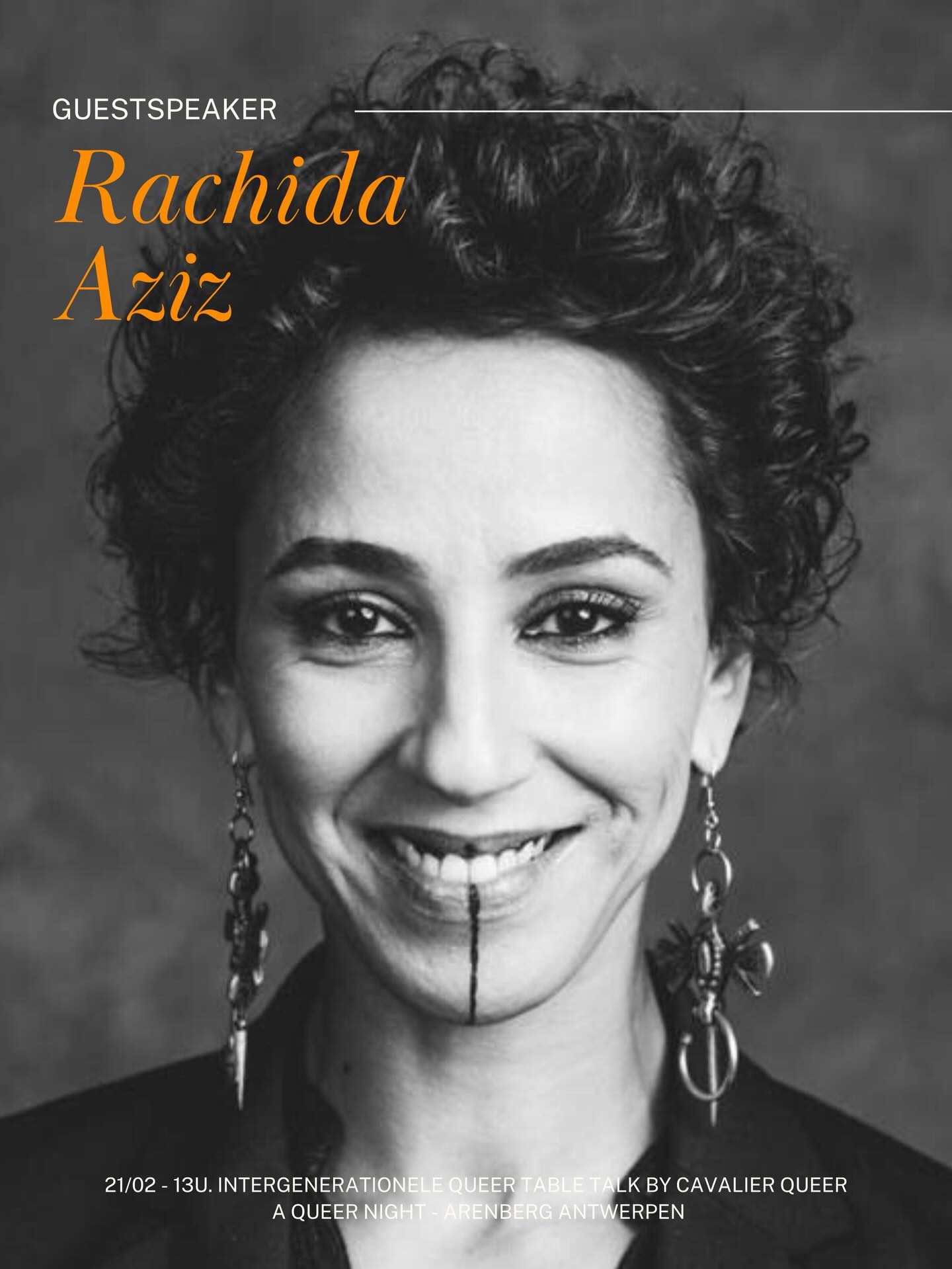@rachida_nzhsv van @hotm_headquartersofthemovement is een gastspreker in onze intergenerationele queer table talks op 21/02 om 13u in @arenberg_antwerpen . Rachida werkt vanuit grassroots en intersectionele organisatie. Ze fileert witte, patriarchale machtsstructuren en legt bloot hoe taal, instellingen en ogenschijnlijk progressieve kaders ingezet worden om bestaande hiërarchieën te stabiliseren. Rachida schrijft en organiseert vanuit collective liberation als levende, gedeelde kennis: scherp, oncomfortabel, en doelbewust niet neutraliseerbaar. Andere gastsprekers zijn @derozebink @annapaeshuyse @billenmarleen @lormans.francine . Moderatoren @josefien_ en @marijn8en intro by @biemdhondt. Kom af!
Coverfoto by Filip van Roe voor ‘Niemand zal hier slapen vannacht’ by Rachida Aziz
De IQTT’s worden gefilmd en gefotografeerd. Met steun van verschillende erfgoed en culturele instellingen en de Vlaamse Overheid.
#tabletalk #intersectionaliteit #rachidaaziz #hotm #cavalierqueer