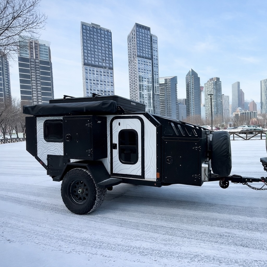 Because every season is camping season, even in the middle of a polar freeze. 🥶❄️
From city limits to backcountry roads, our trailers are built to keep you warm wherever the adventure takes you.
When temperatures drop, comfort matters. These trailers are designed with insulation and heating capability that let you camp confidently through snowfalls, frosty mornings, and long winter nights. No cutting trips short. No packing it in early. Just reliable warmth and rugged performance.
Whether you’re parked at a local winter getaway or tucked deep into the backcountry, you can count on a trailer that works as hard as you do.
Adventure doesn’t stop when the snow falls. It just gets better! ☃️
Explore more at tacticaloverland.ca ➡️ link in our bio!
#tacticaloverland #wintercamping #overlandlife #adventureanywhere fourseasontrailer