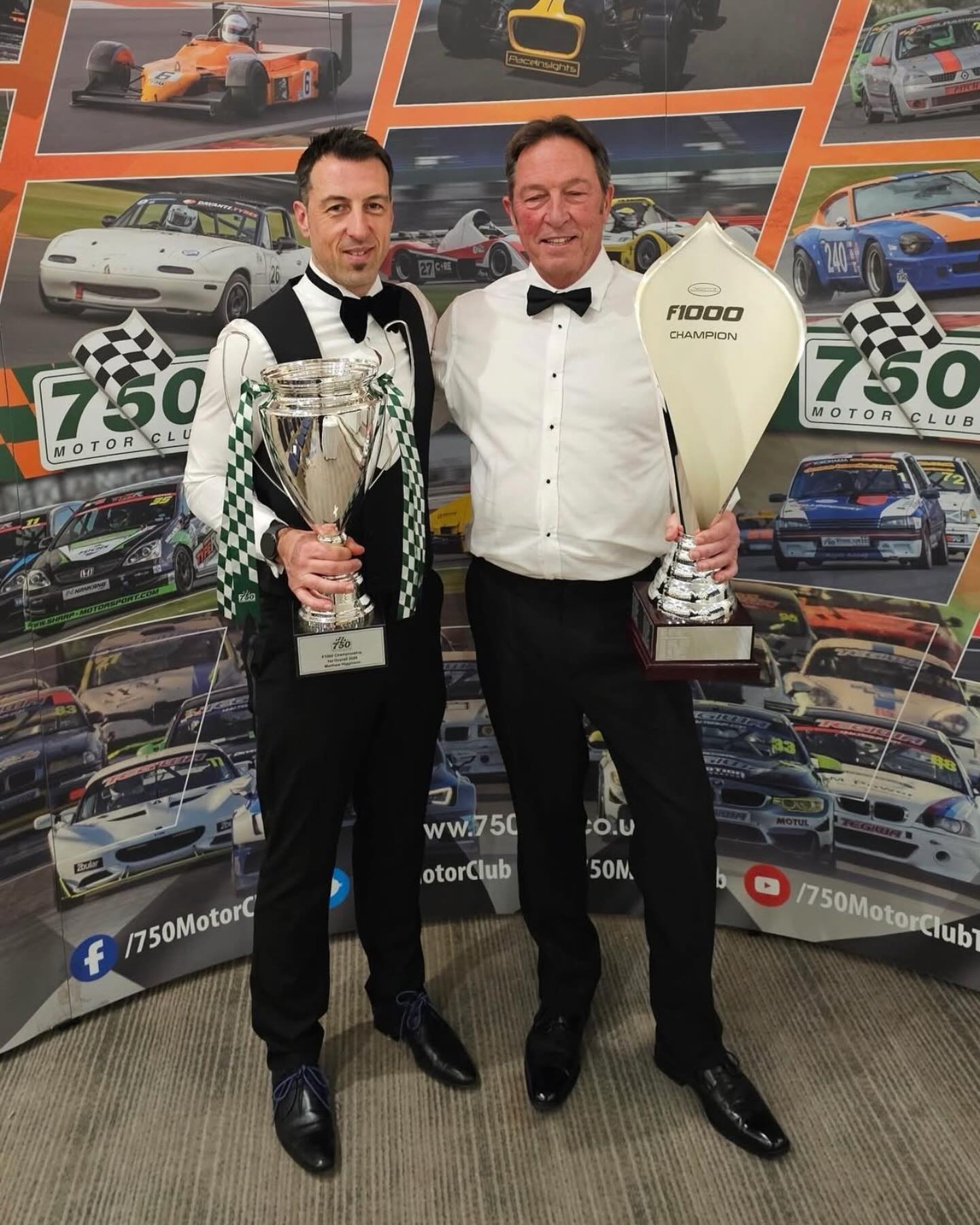 Our Championship Winning Driver and Founder of Disklok have collected the silverware.
Matt and Mark Higginson attended last nights award ceremony, where this father and son winning team were officially recognised for the win of the 2025 F1000 Championship, sealed at Donington Park last October.
Our congratulations to everyone who delivered the win for the Disklok car over a hard fought season, and here's to the title defence in 2026.
#disklok #familybusinessgroup