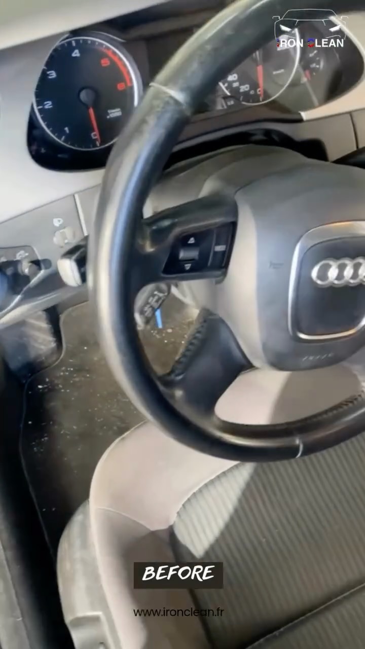 🚗✨ Audi A4 – 4 heures pour remettre de l’ordre dans le quotidien.
Cette berline allemande méritait mieux qu’un habitacle fatigué par la routine.
Iron Clean est intervenu avec une Prestation Express Intérieure, taillée pour redonner fraîcheur, propreté et confort sans immobilisation inutile.
🧼 En 4 heures de travail soigné :
✅ Aspiration complète de l’habitacle et du coffre
✅ Détachage ciblé des sièges et tapis
✅ Nettoyage minutieux des plastiques et zones de contact
✅ Vitres intérieures + finitions soignées
💬 Même une voiture sobre et élégante comme l’A4 mérite un intérieur à la hauteur.
Et quand tout est propre… tout roule mieux. 😉
📍 Intervention à domicile – Saint Michel de Rieufret - Bordeaux Sud
📲 Réserve sur www.ironclean.fr
📞 06.83.60.17.54
#lavageauto #detailing #cardetailing #gironde #ironclean #avantapres #nettoyageauto #autodetailing #cardetail #caredetail #audi #audia4