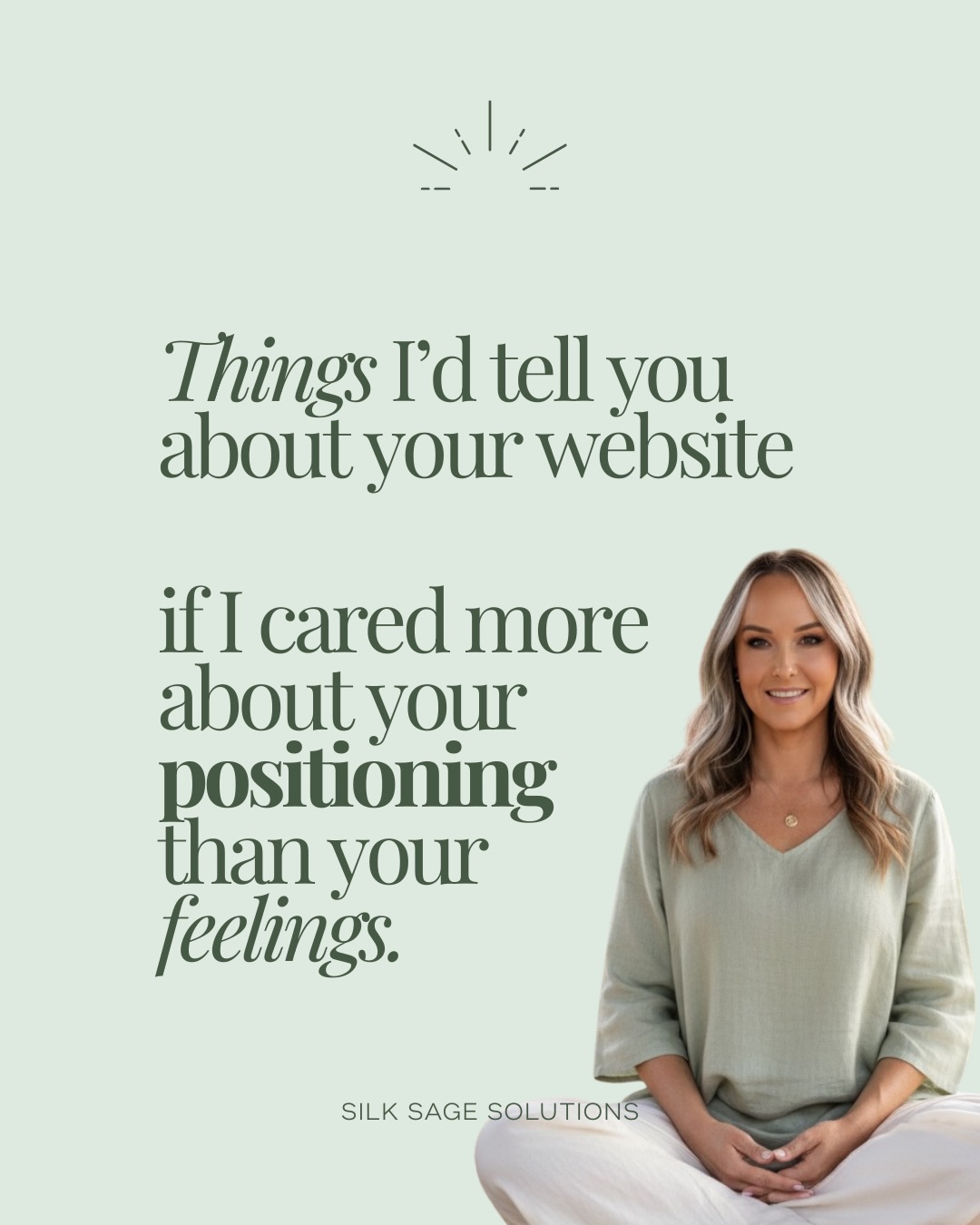 If your website feels “almost there”...
We need to talk about the most overused word on the internet right now.
✨ Clarity ✨
It’s the beige throw pillow of the internet.
Everyone has one. No one knows why.
Everyone says they “create it.” Very few can define it. Even fewer can build it.
Here’s the part nobody wants to admit:
Clarity isn’t a vibe.
It’s infrastructure.
It’s conversion architecture.
It’s hierarchy.
It’s sequencing.
It’s whether your website leads like a CEO or wanders around like it forgot why it opened the tab.
You don’t need more journaling about your clarity blocks.
You need structure that makes decisions for your audience.
Because when your website feels “almost there” but enquiries are inconsistent?
That’s not the algorithm.
That’s not Mercury retrograde.
That’s not because you need a mood board refresh.
It’s structural leakage.
then structural leakage quietly bleeds money.
Most business owners can’t see it.
Not because they’re incapable.
Because you cannot objectively critique the thing you birthed at 11pm on Canva with oat milk in your veins.
Proximity kills objectivity.
So instead of selling you clarity like it’s a personality trait...
I built a 5-Point Website Self-Check that exposes exactly where your positioning, flow, and authority are underperforming.
No mystical detours.
No “just trust your intuition babe.
No generic Pinterest energy.
And yes, use the word clarity in my services.
The difference?
I define it.
I build it.
I measure it.
Just strategic precision.
If your website is beautiful but behaving like a brochure...
Comment SELF-CHECK and I’ll send you the exact 5-point lens I use inside my paid audits.
Websites should convert.
Not just exist. 🎤
#WebsiteStrategy #ServiceBusinessOwner #WebsiteConversion